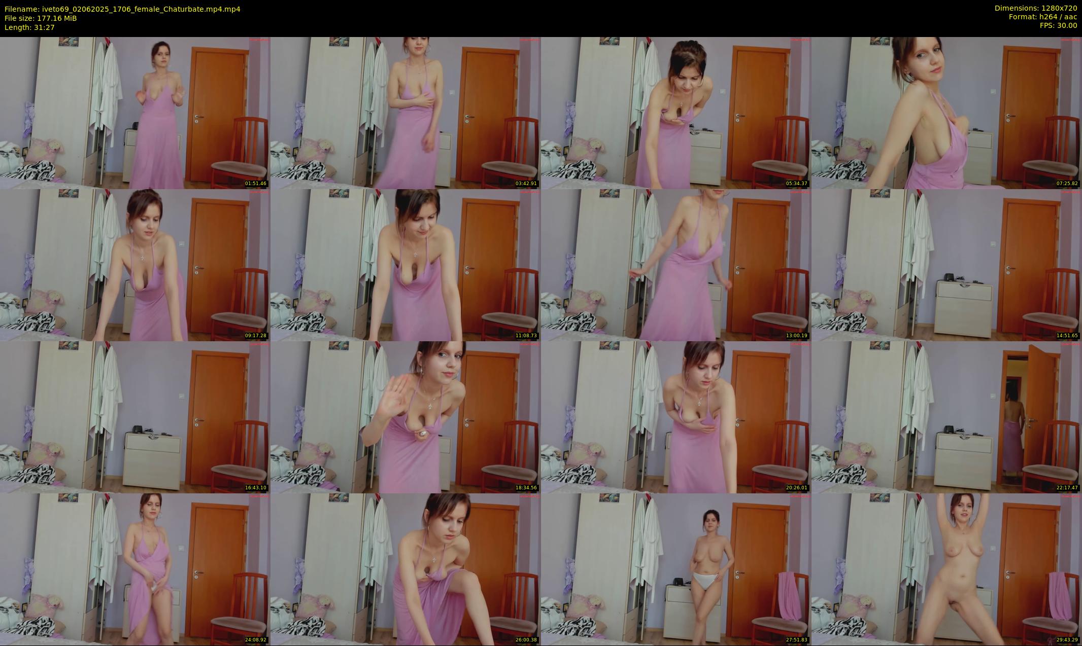iveto69 — 32 minute Chaturbate female cam show recording, 720p, Jun 2, 2025