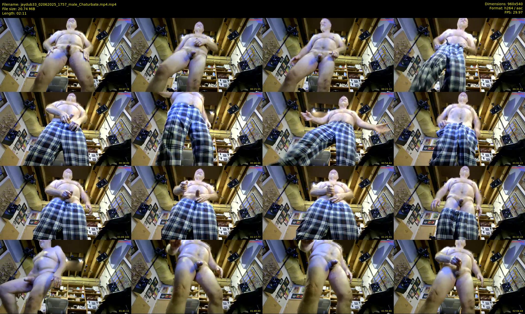 jaydub33 — 3 minute Chaturbate male cam show recording, 480p, Jun 2, 2025