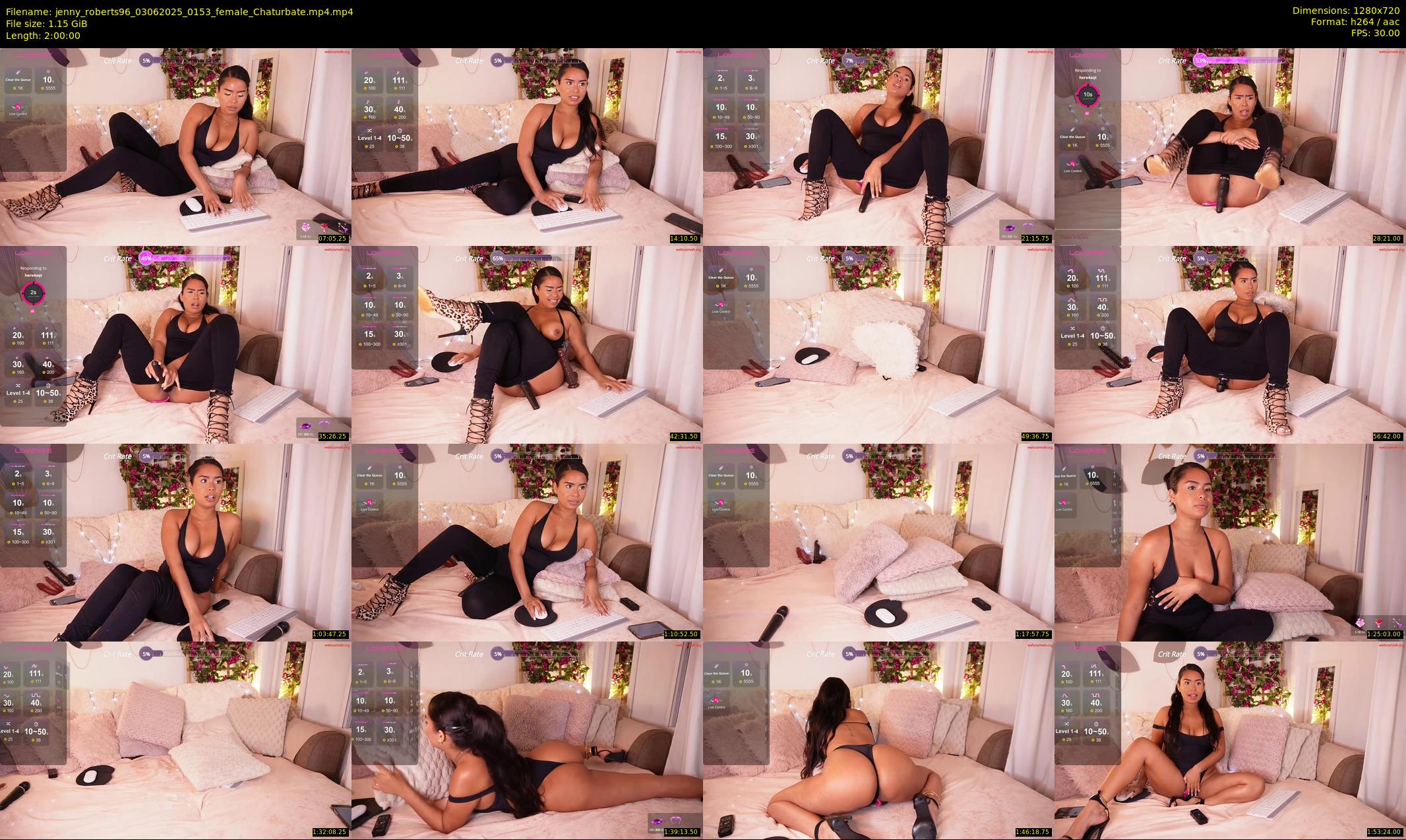 jenny_roberts96 — 120 minute Chaturbate female cam show recording, 720p, Jun 3, 2025