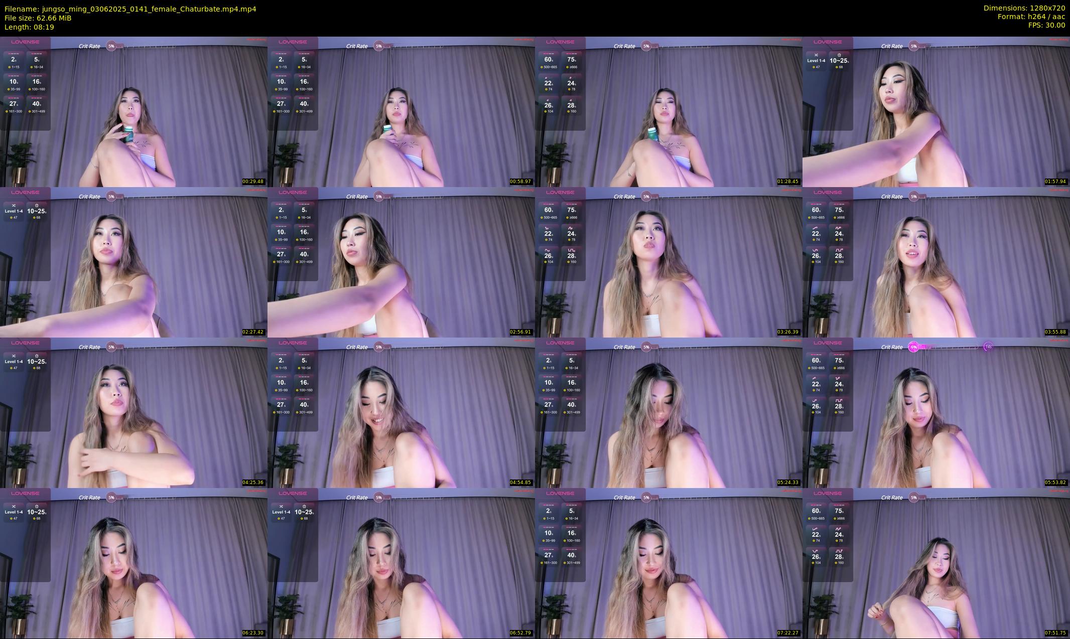 jungso_ming — 9 minute Chaturbate female cam show recording, 720p, Jun 3, 2025