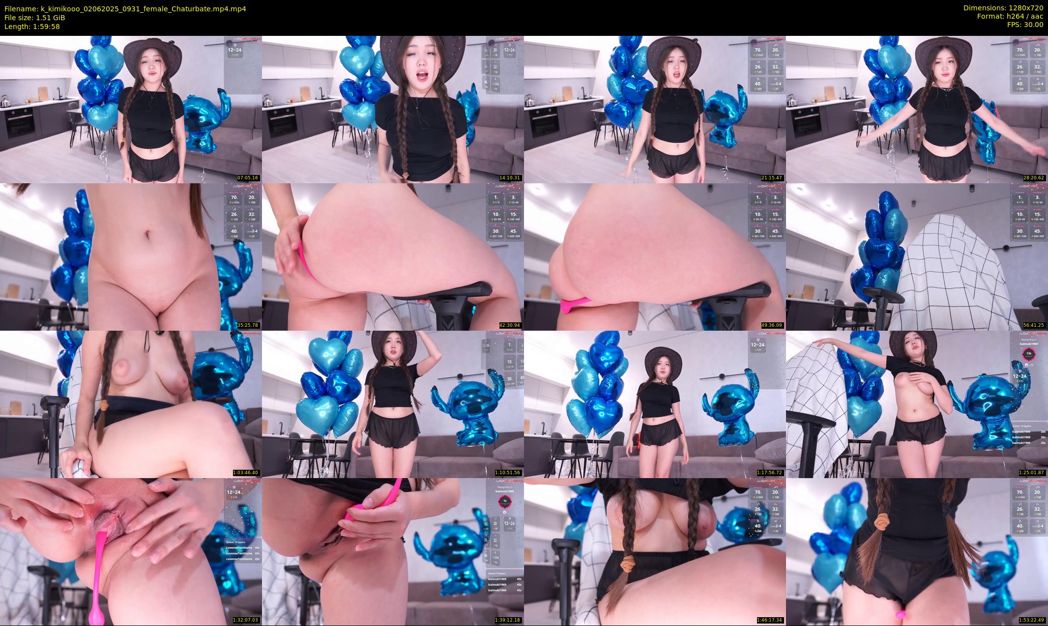 k_kimikooo — 120 minute Chaturbate female cam show recording, 720p, Jun 2, 2025