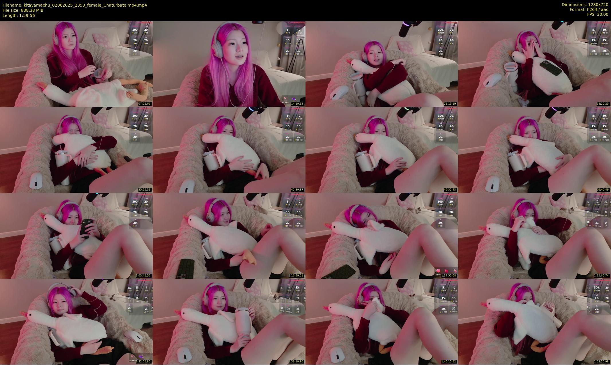 kitayamachu — 120 minute Chaturbate female cam show recording, 720p, Jun 2, 2025