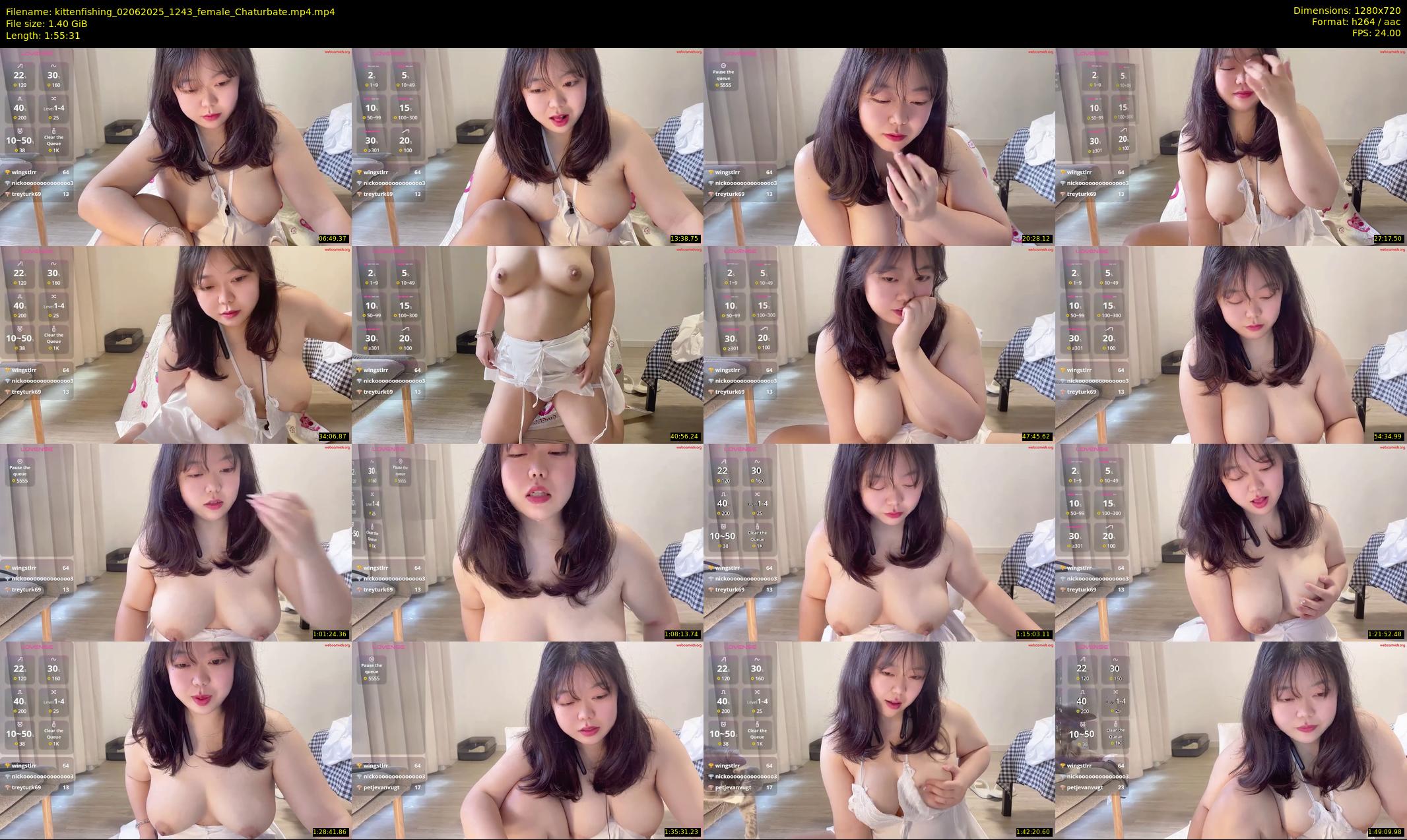 kittenfishing — 116 minute Chaturbate female cam show recording, 720p, Jun 2, 2025