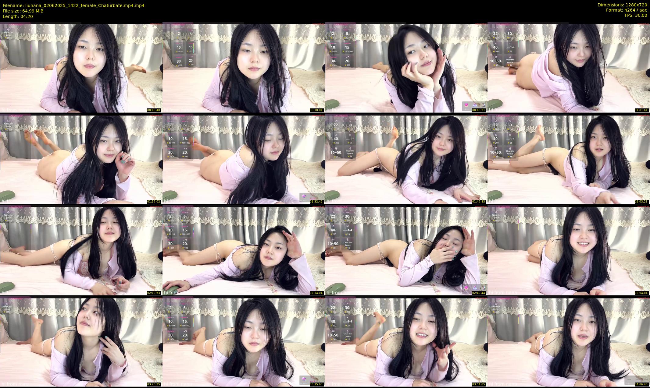 liunana — 5 minute Chaturbate female cam show recording, 720p, Jun 2, 2025