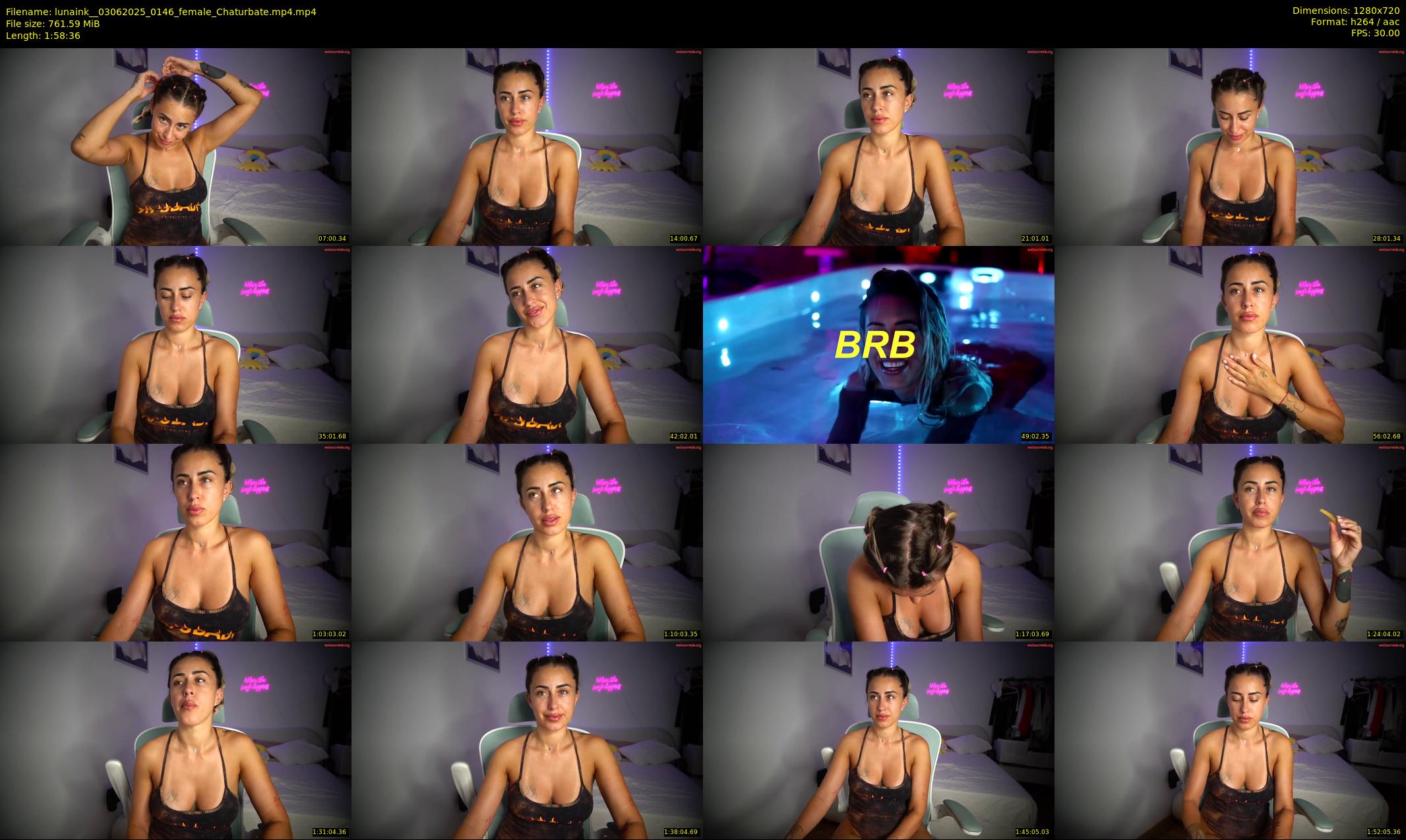 lunaink_ — 119 minute Chaturbate female cam show recording, 720p, Jun 3, 2025