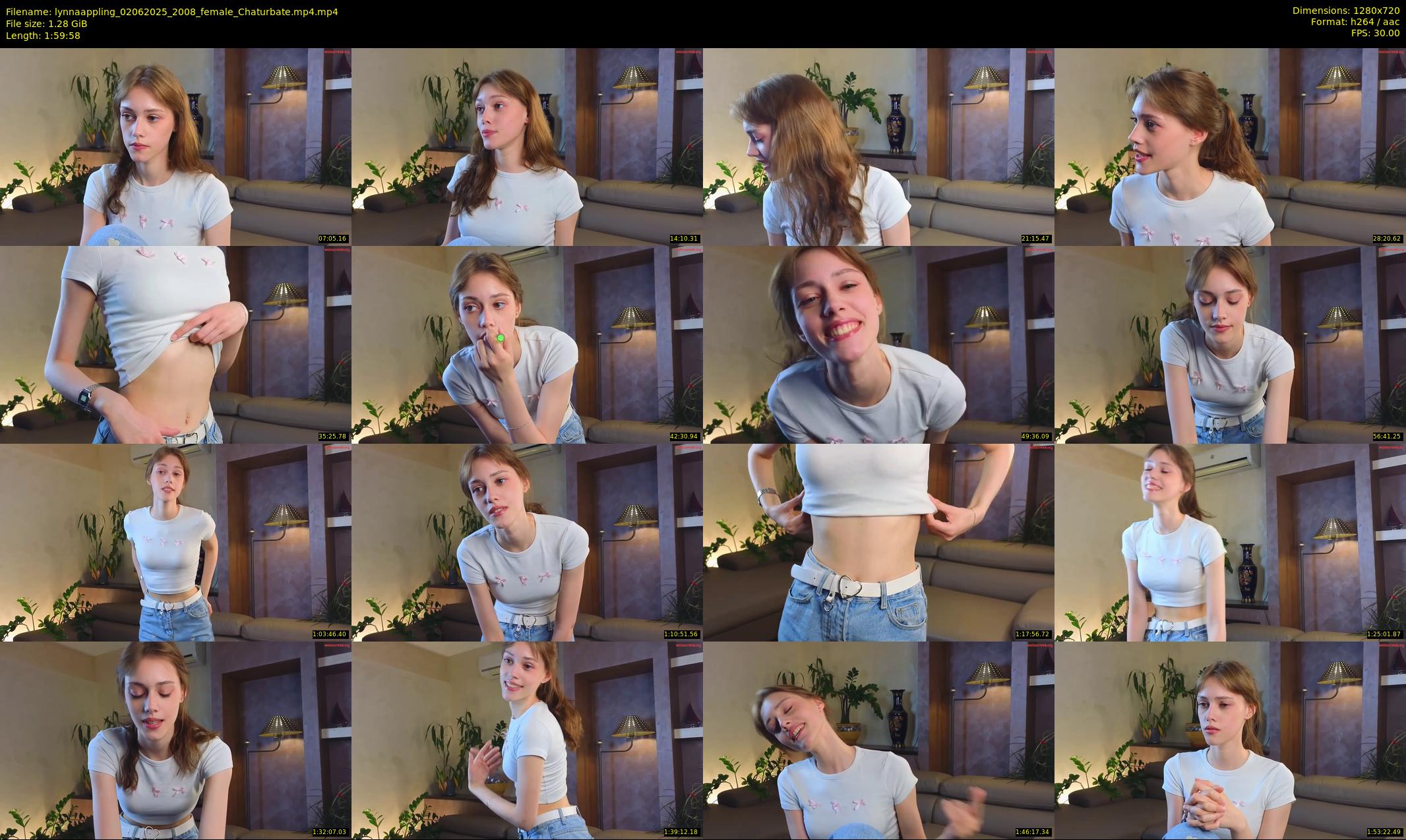 lynnaappling — 120 minute Chaturbate female cam show recording, 720p, Jun 2, 2025