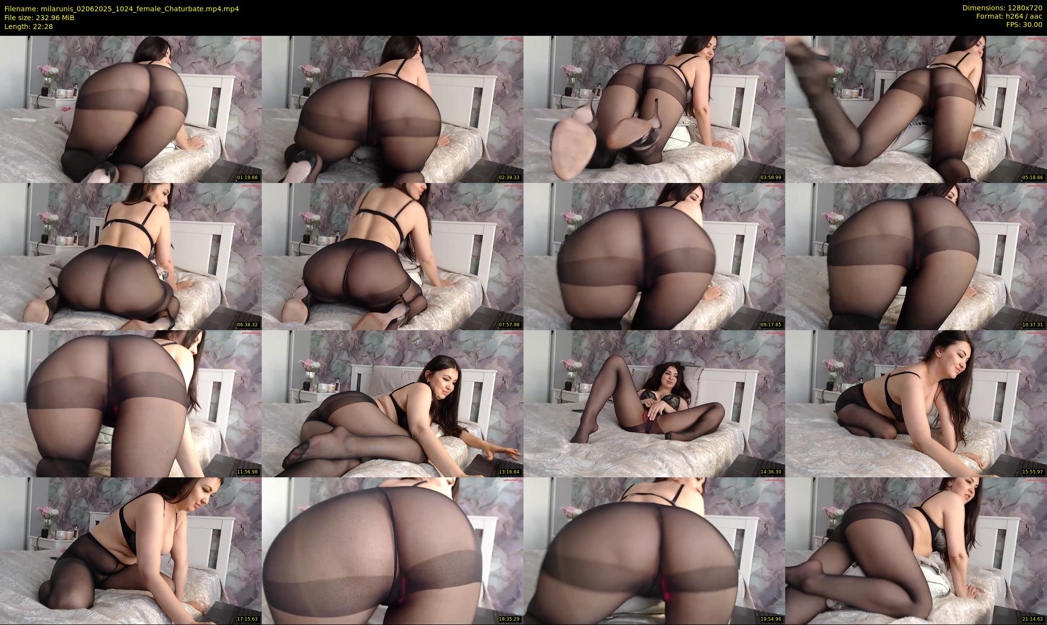 milarunis — 23 minute Chaturbate female cam show recording, 720p, Jun 2, 2025