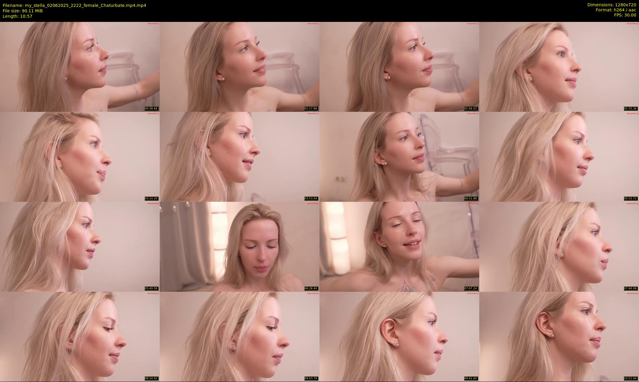 my_stella — 11 minute Chaturbate female cam show recording, 720p, Jun 2, 2025