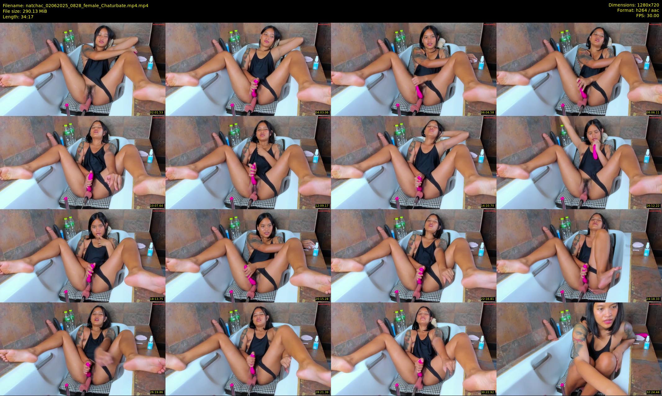 natchac — 35 minute Chaturbate female cam show recording, 720p, Jun 2, 2025