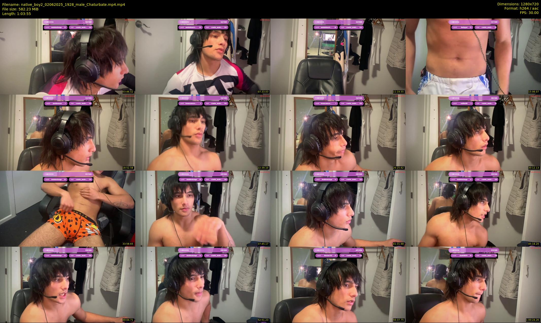native_boy2 — 64 minute Chaturbate male cam show recording, 720p, Jun 2, 2025
