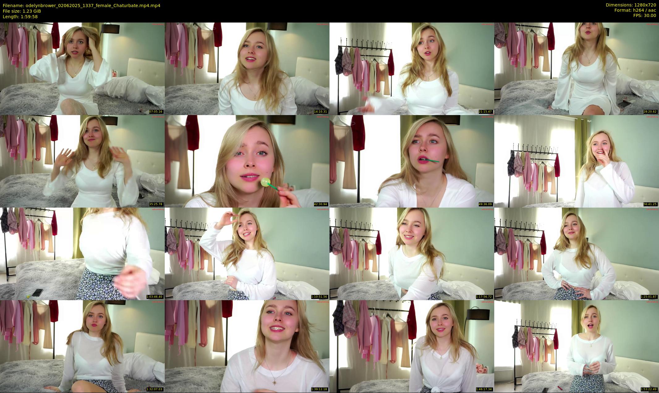 odelynbrower — 120 minute Chaturbate female cam show recording, 720p, Jun 2, 2025