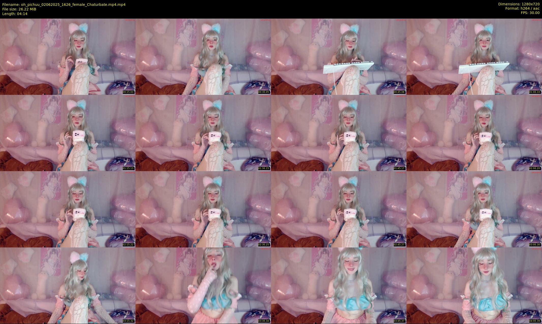 oh_pichuu — 5 minute Chaturbate female cam show recording, 720p, Jun 2, 2025
