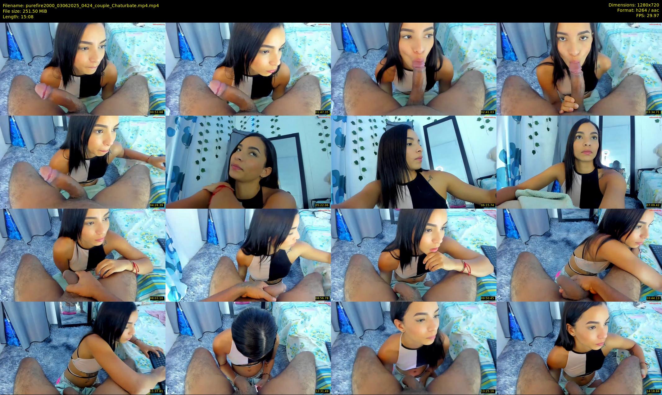 purefire2000 — 16 minute Chaturbate couple cam show recording, 720p, Jun 3, 2025