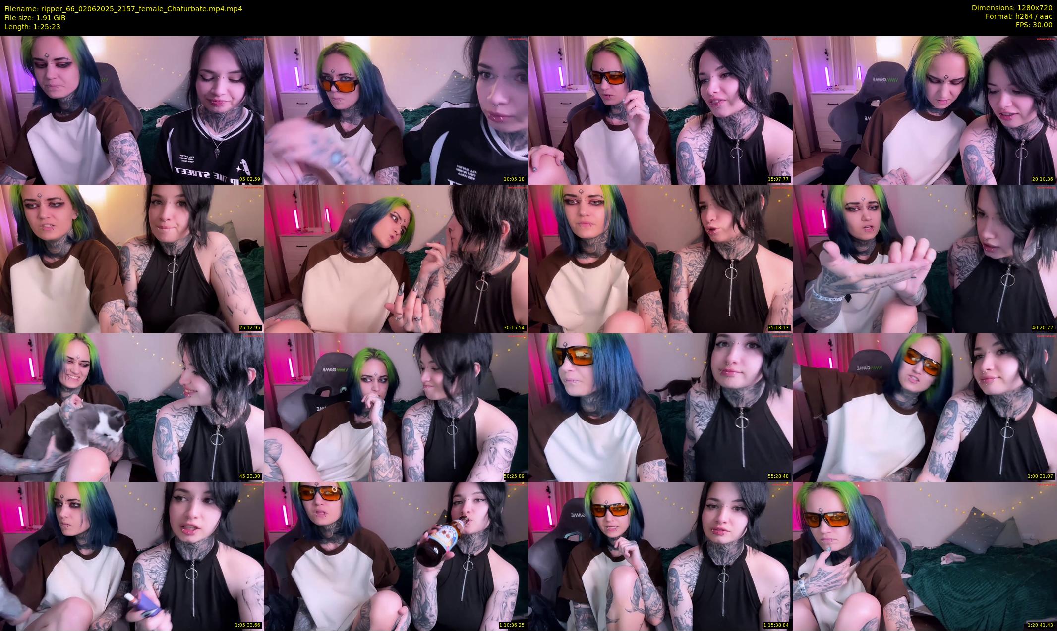 ripper_66 — 86 minute Chaturbate female cam show recording, 720p, Jun 2, 2025
