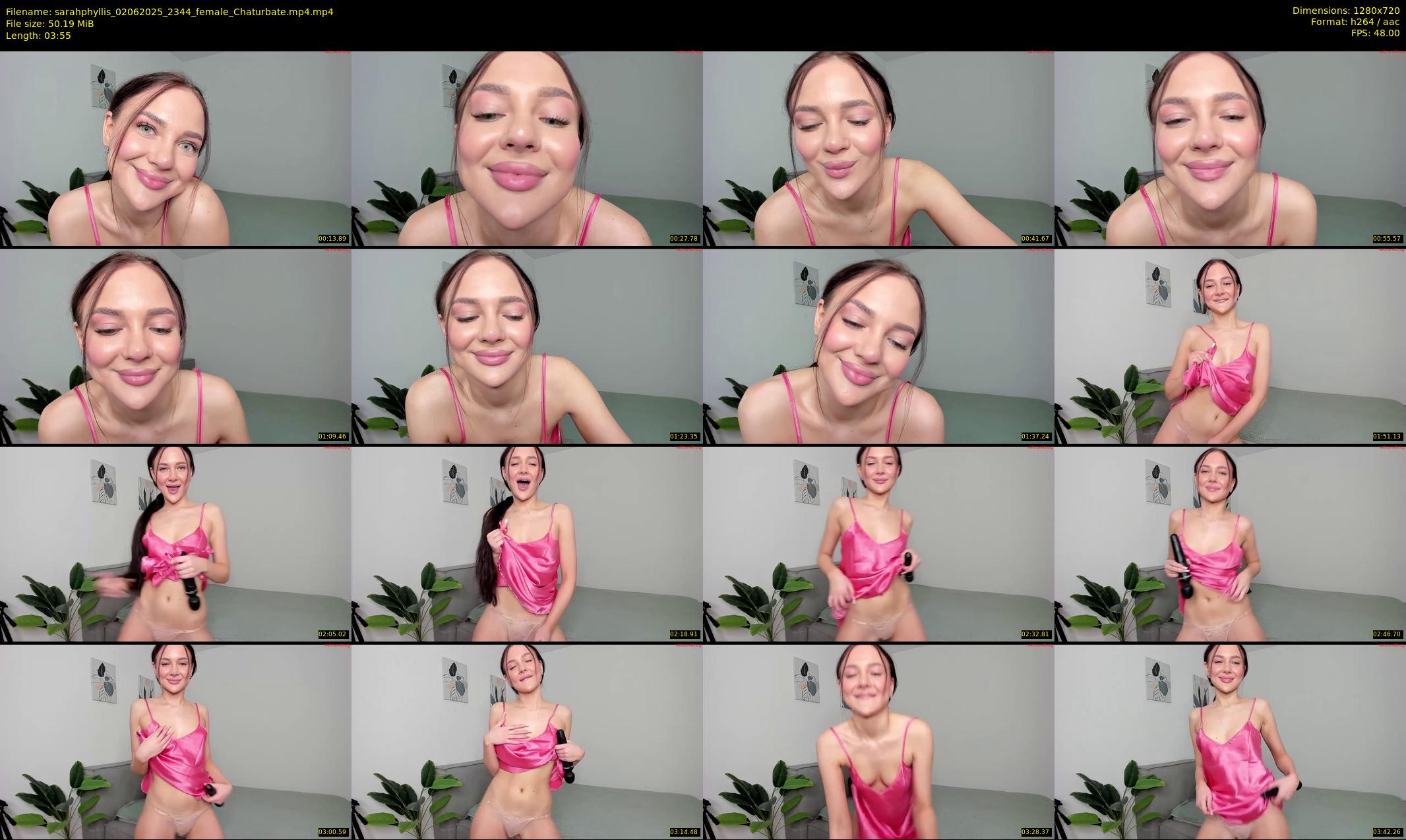 sarahphyllis — 4 minute Chaturbate female cam show recording, 720p, Jun 2, 2025
