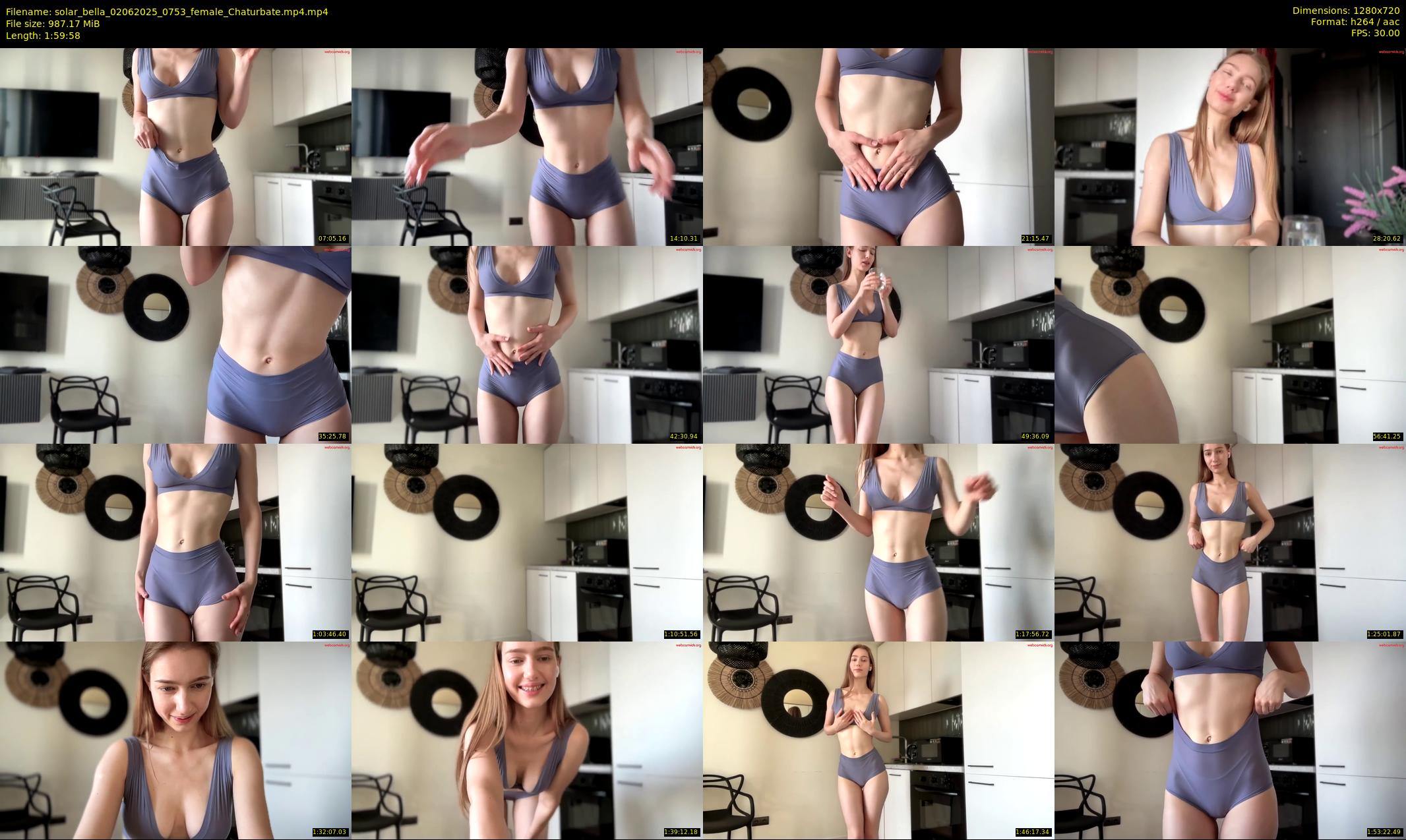 solar_bella — 120 minute Chaturbate female cam show recording, 720p, Jun 2, 2025