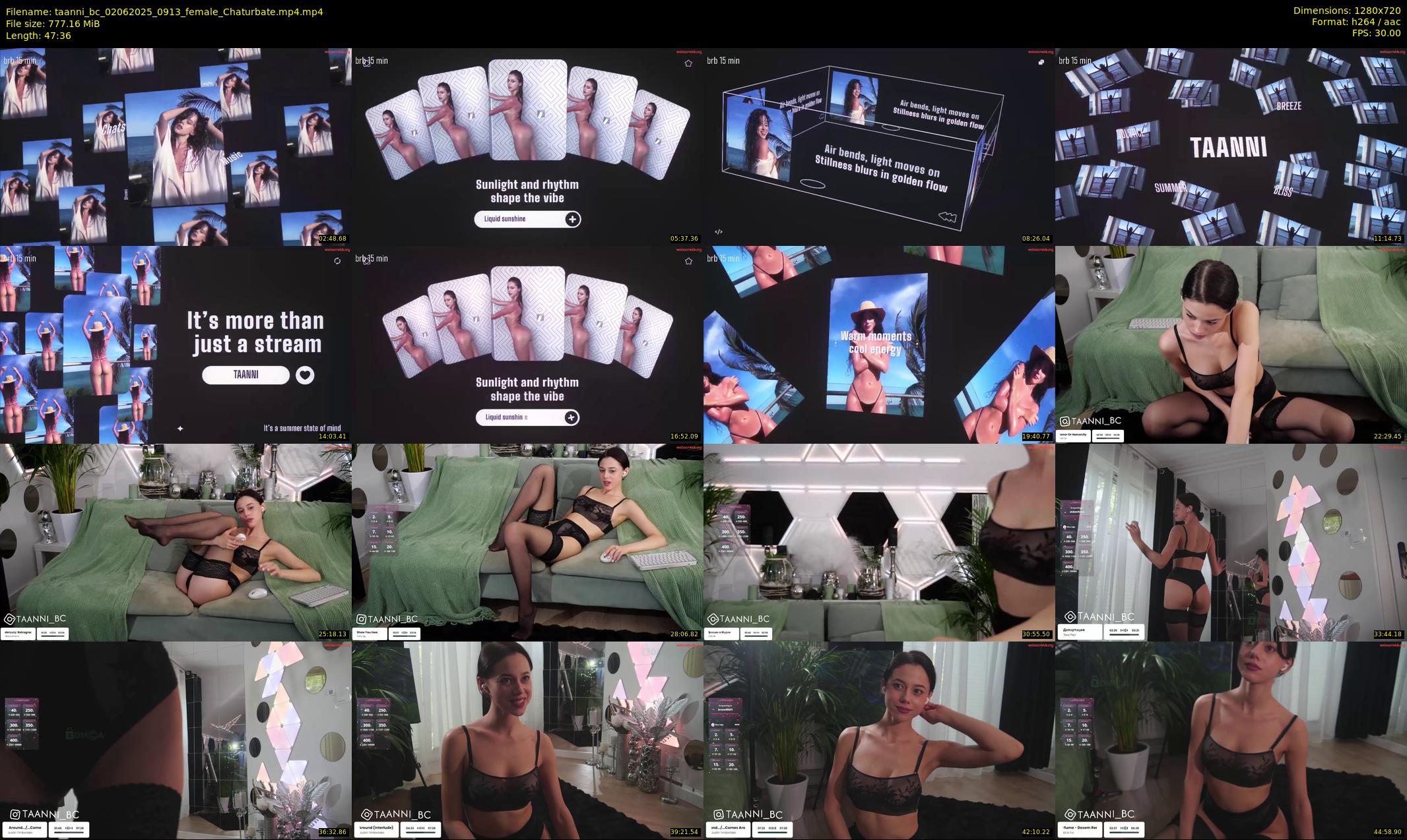 taanni_bc — 48 minute Chaturbate female cam show recording, 720p, Jun 2, 2025