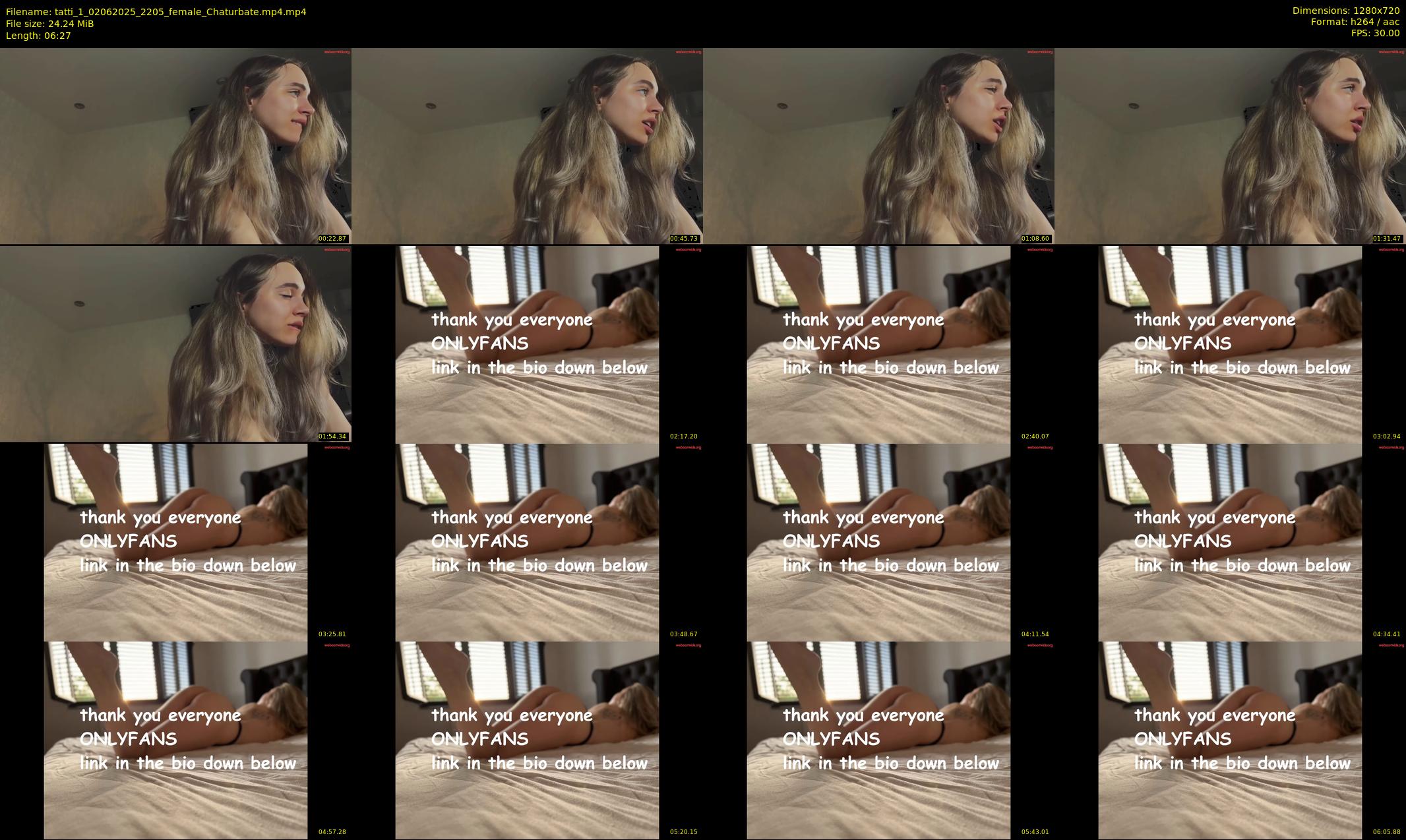 tatti_1 — 7 minute Chaturbate female cam show recording, 720p, Jun 2, 2025