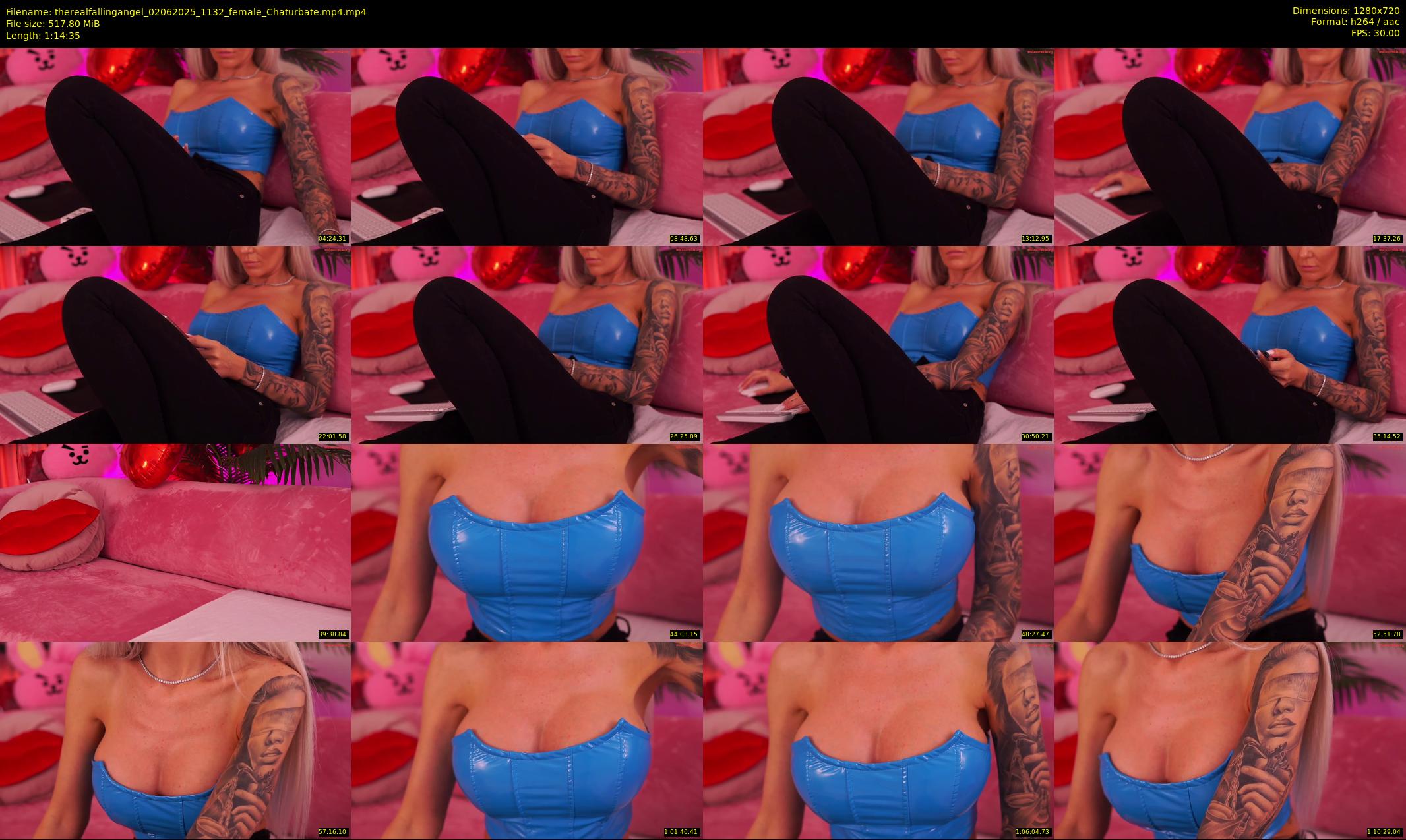 therealfallingangel — 75 minute Chaturbate female cam show recording, 720p, Jun 2, 2025