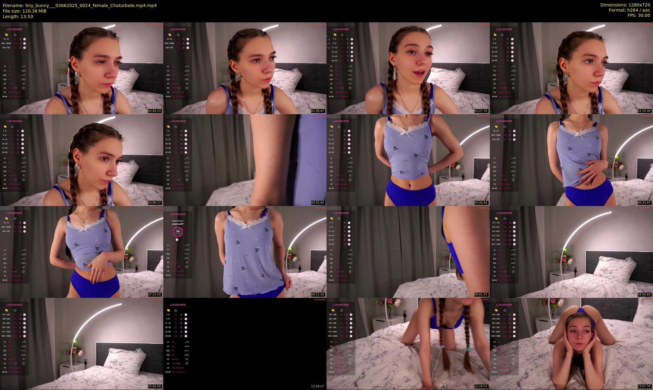 tiny_bunny__ — 14 minute Chaturbate female cam show recording, 720p, Jun 3, 2025
