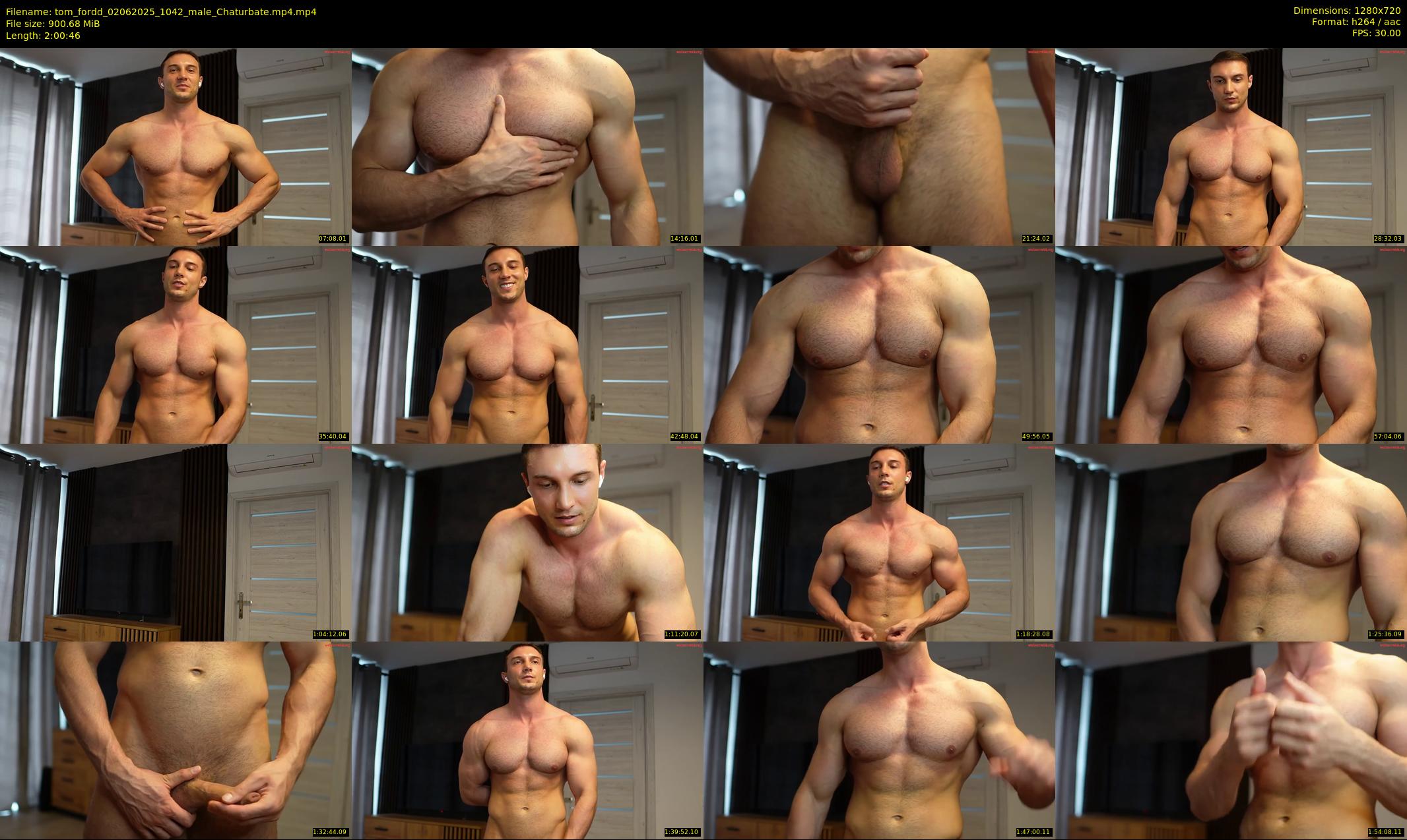 tom_fordd — 121 minute Chaturbate male cam show recording, 720p, Jun 2, 2025