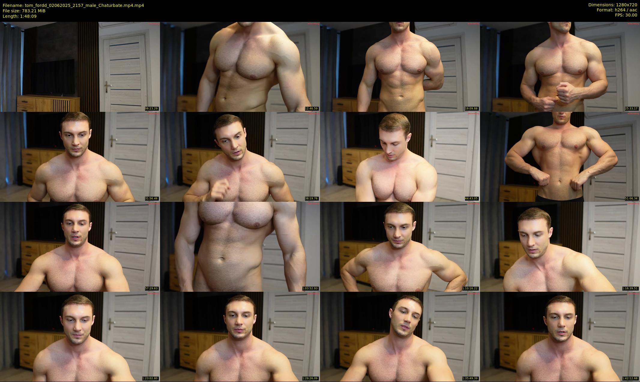 tom_fordd — 109 minute Chaturbate male cam show recording, 720p, Jun 2, 2025