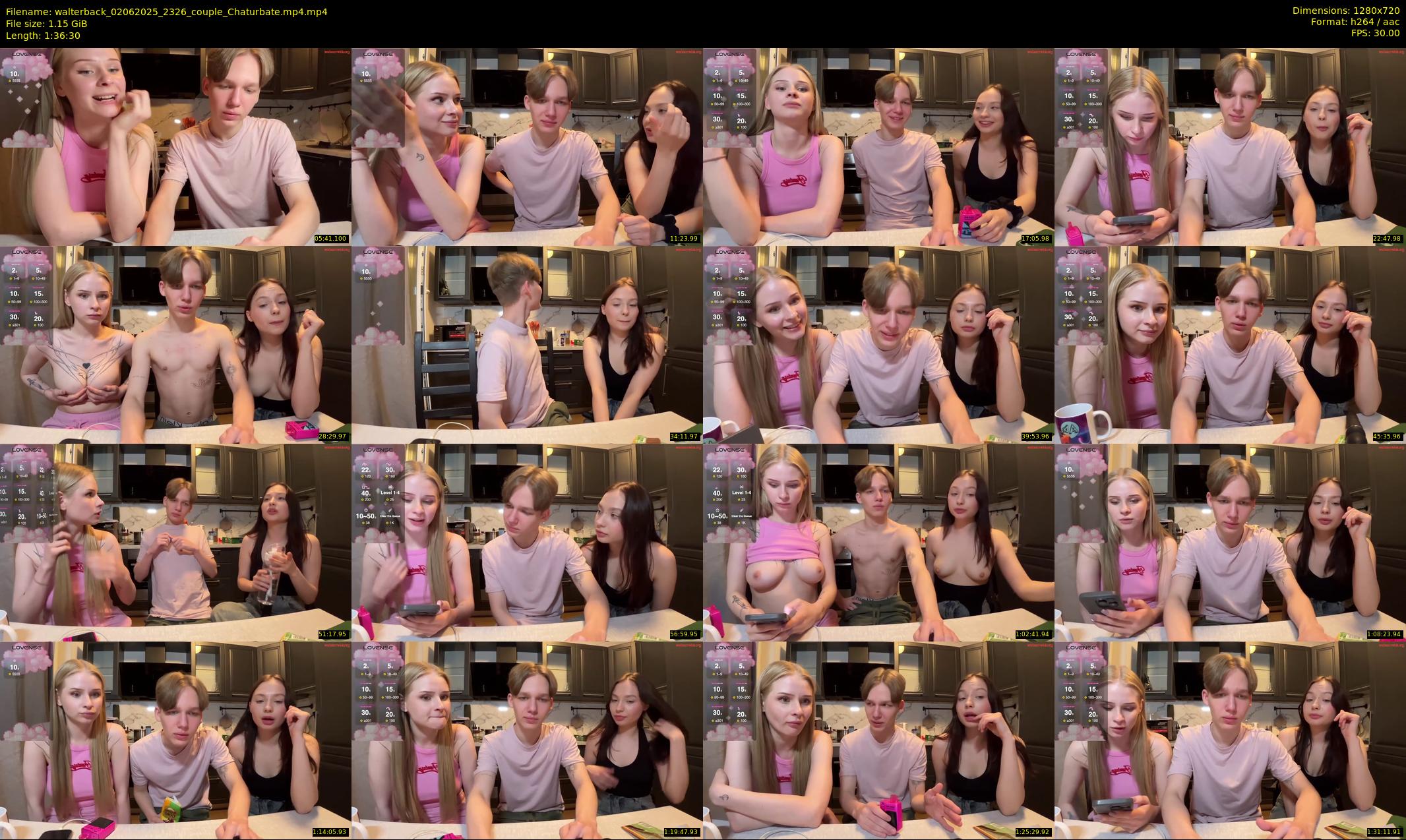 walterback — 97 minute Chaturbate male cam show recording, 720p, Jun 2, 2025