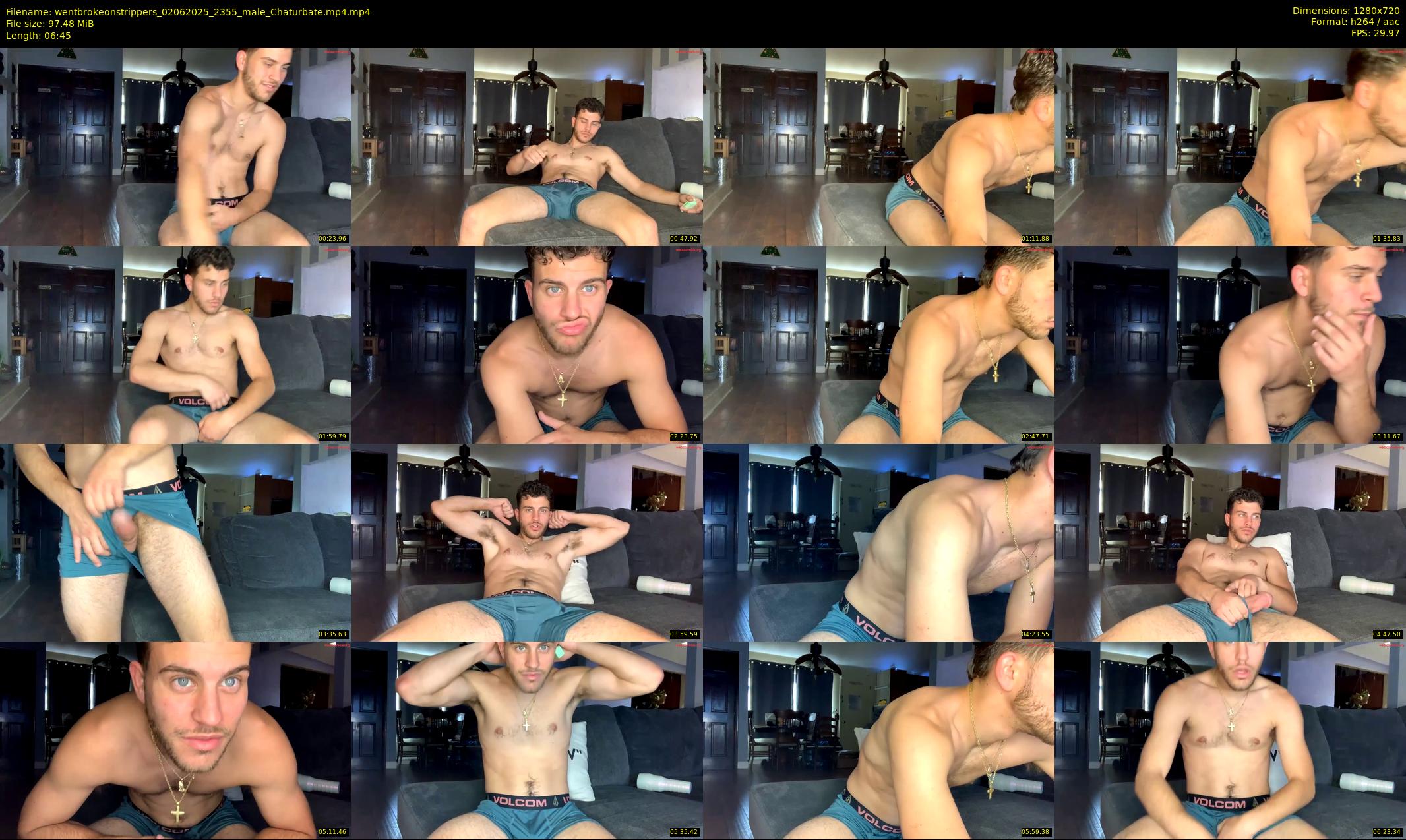 wentbrokeonstrippers — 7 minute Chaturbate male cam show recording, 720p, Jun 2, 2025