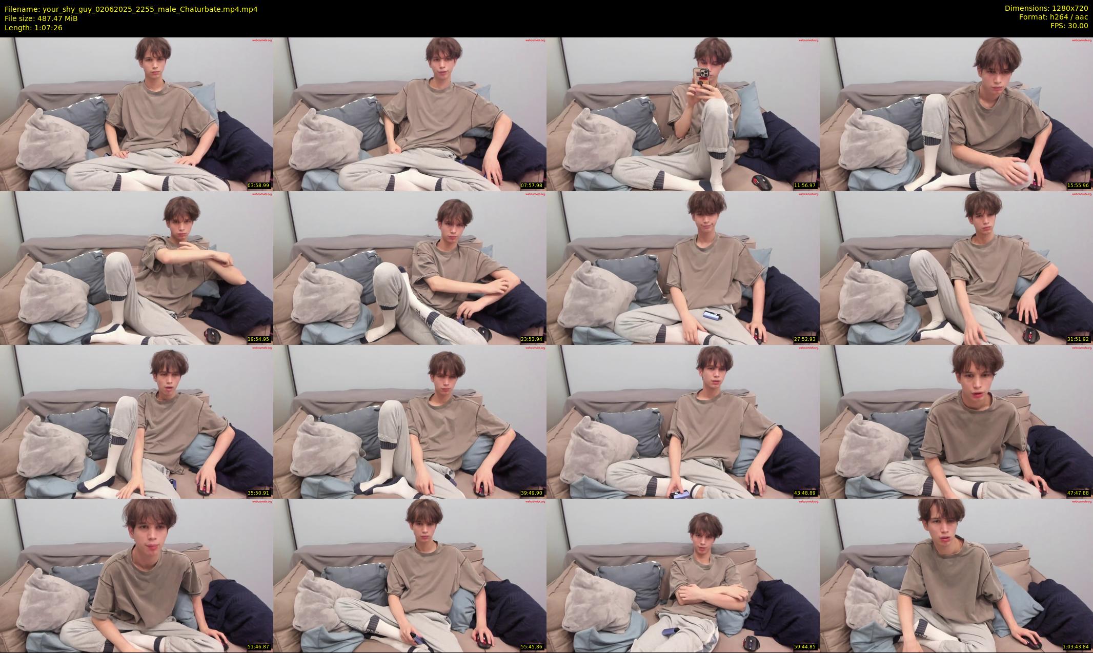 your_shy_guy — 68 minute Chaturbate male cam show recording, 720p, Jun 2, 2025