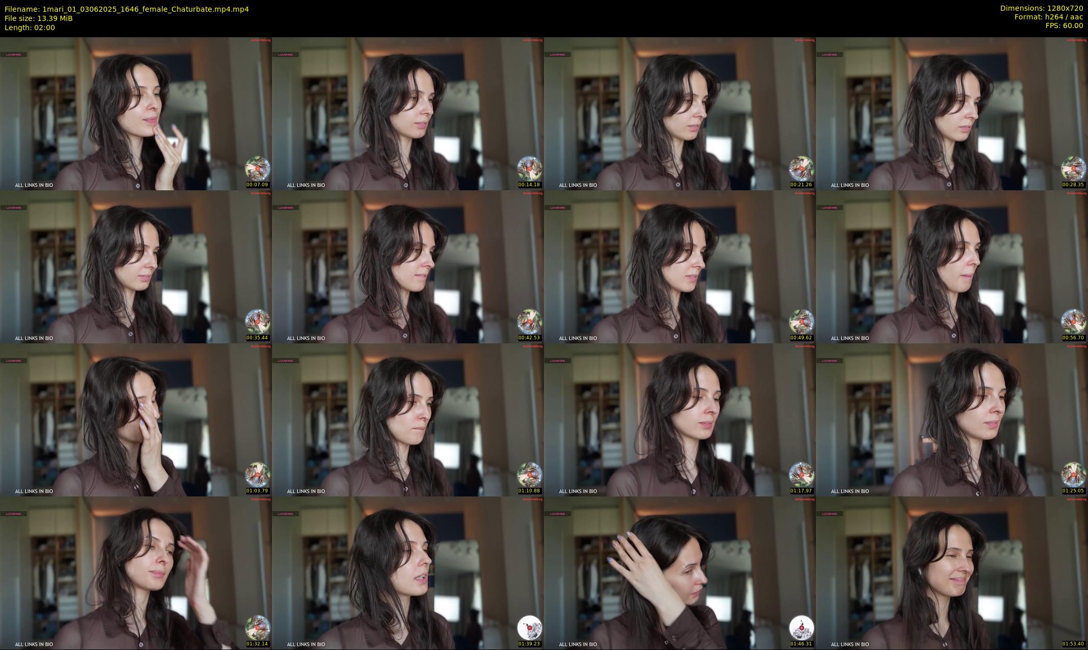 1mari_01 — 2 minute Chaturbate female cam show recording, 720p, Jun 3, 2025