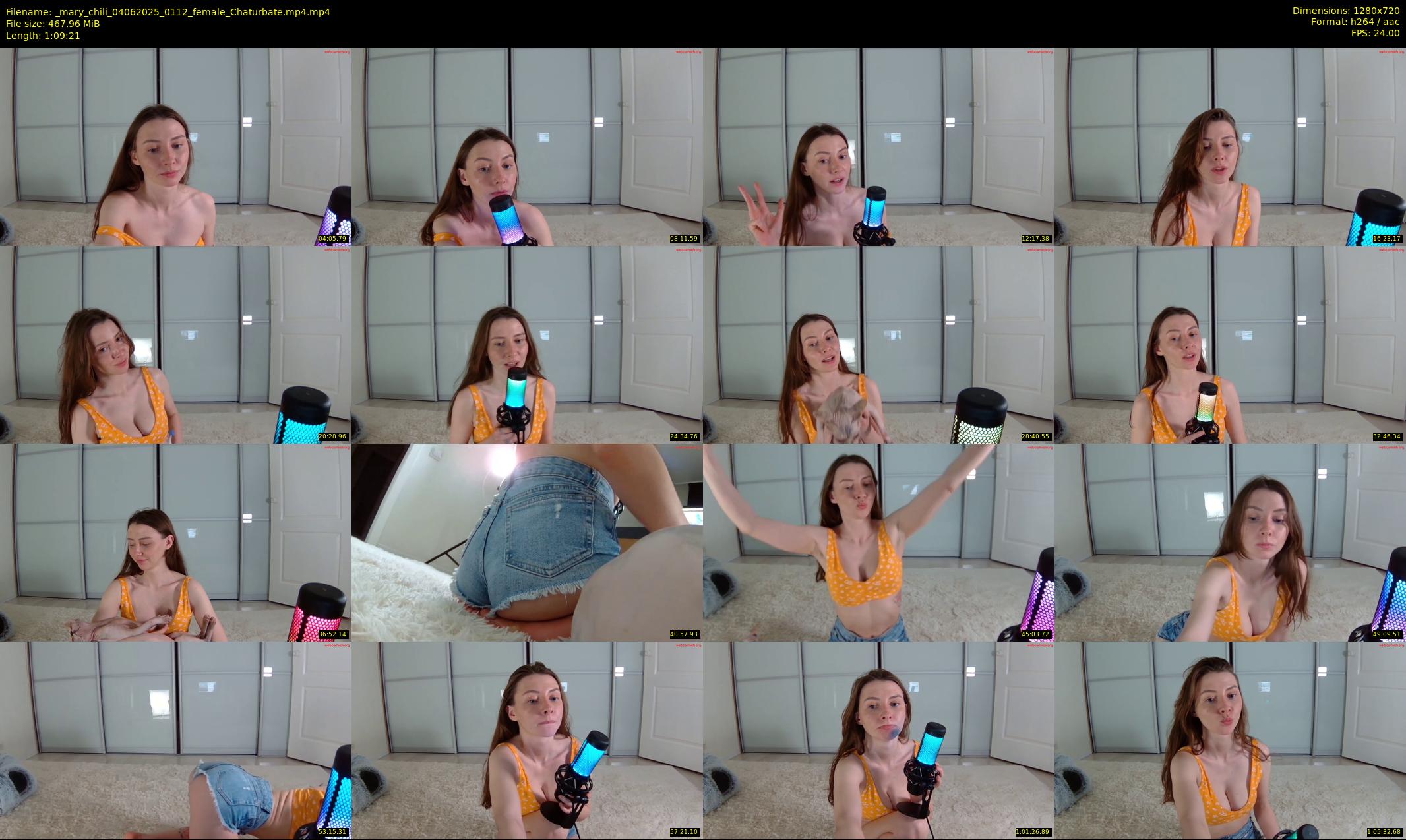 _mary_chili — 70 minute Chaturbate female cam show recording, 720p, Jun 4, 2025