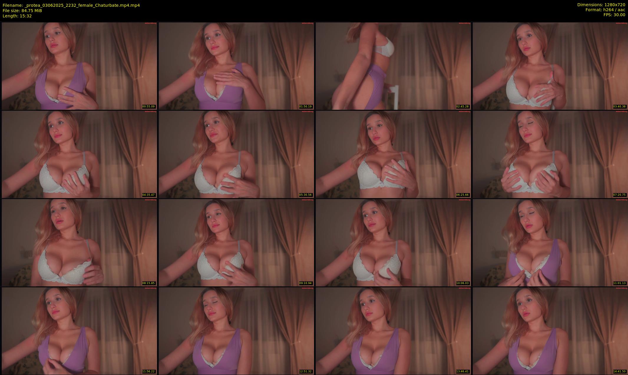_protea — 16 minute Chaturbate female cam show recording, 720p, Jun 3, 2025