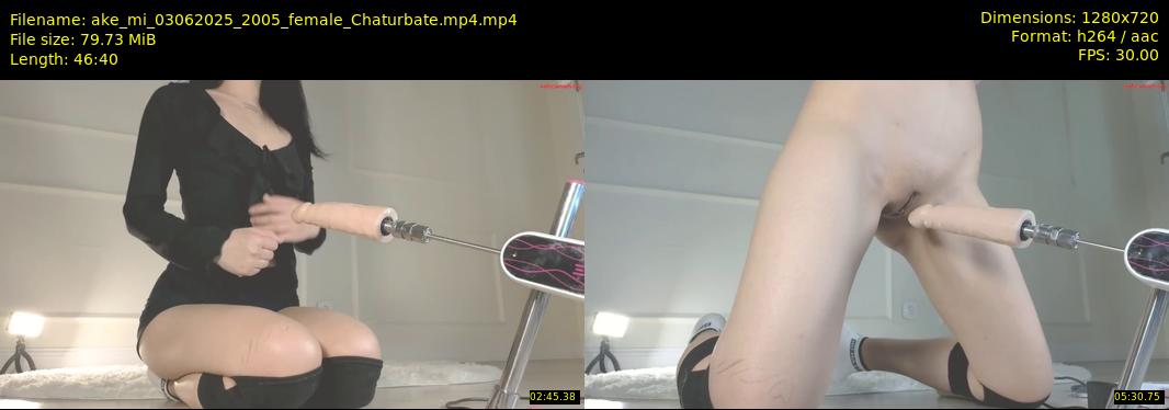 ake_mi — 47 minute Chaturbate female cam show recording, 720p, Jun 3, 2025