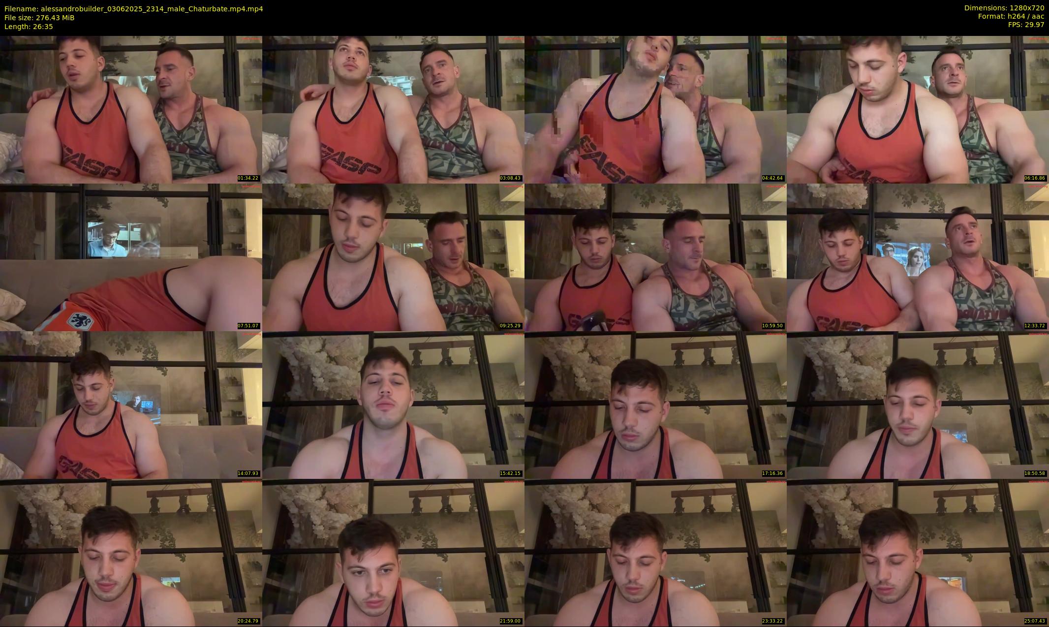 alessandrobuilder — 27 minute Chaturbate couple cam show recording, 720p, Jun 3, 2025