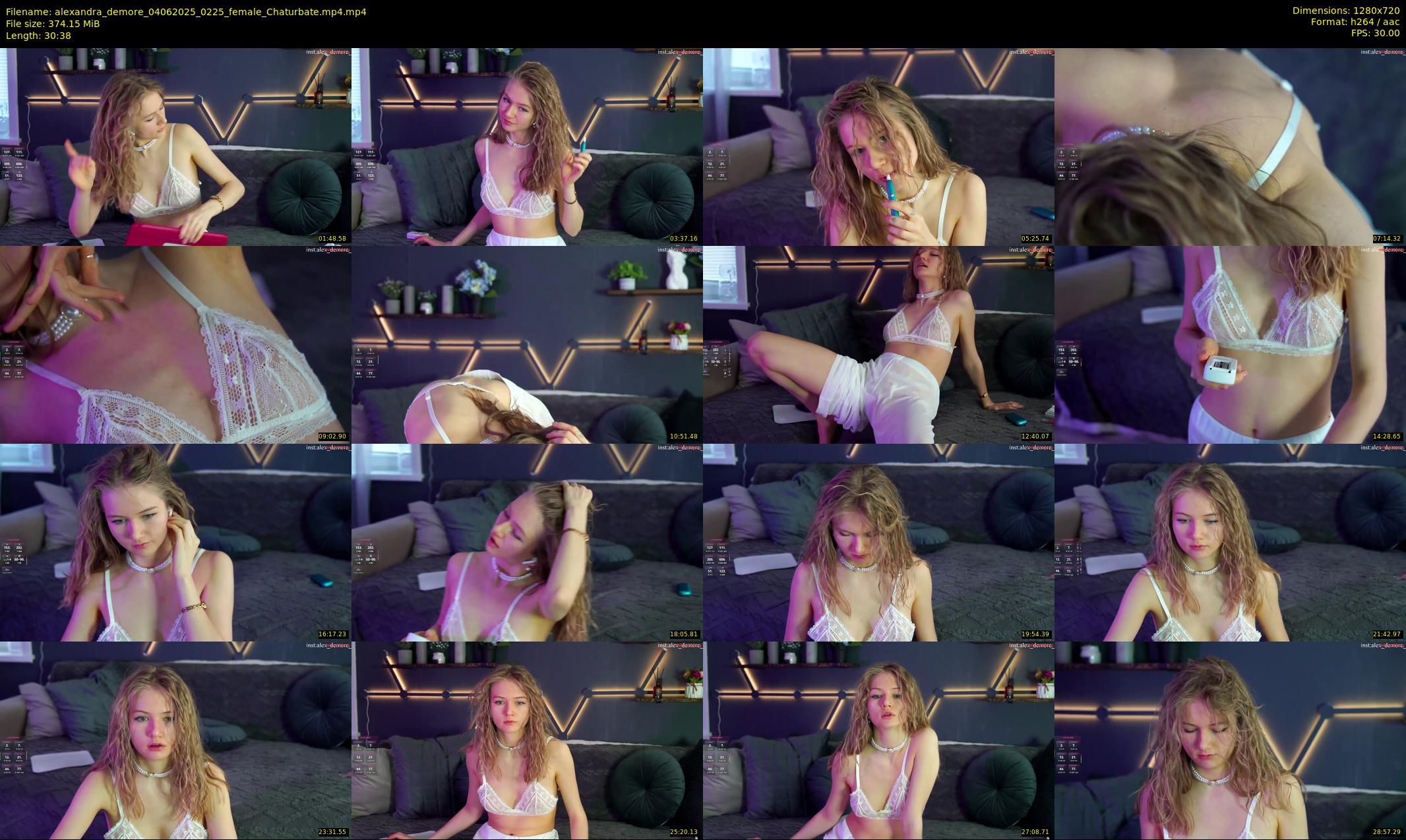 alexandra_demore — 31 minute Chaturbate female cam show recording, 720p, Jun 4, 2025