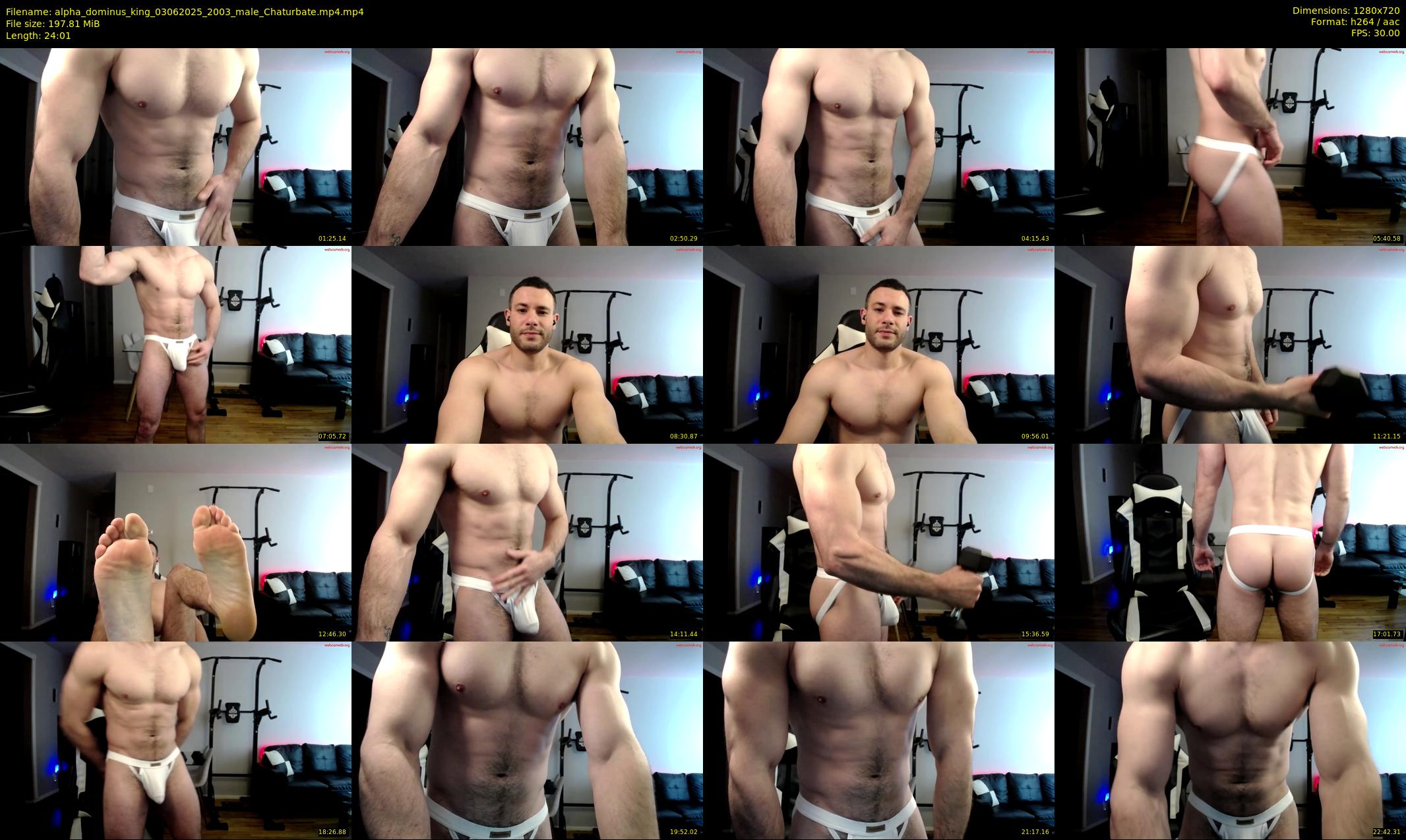 alpha_dominus_king — 25 minute Chaturbate male cam show recording, 720p, Jun 3, 2025