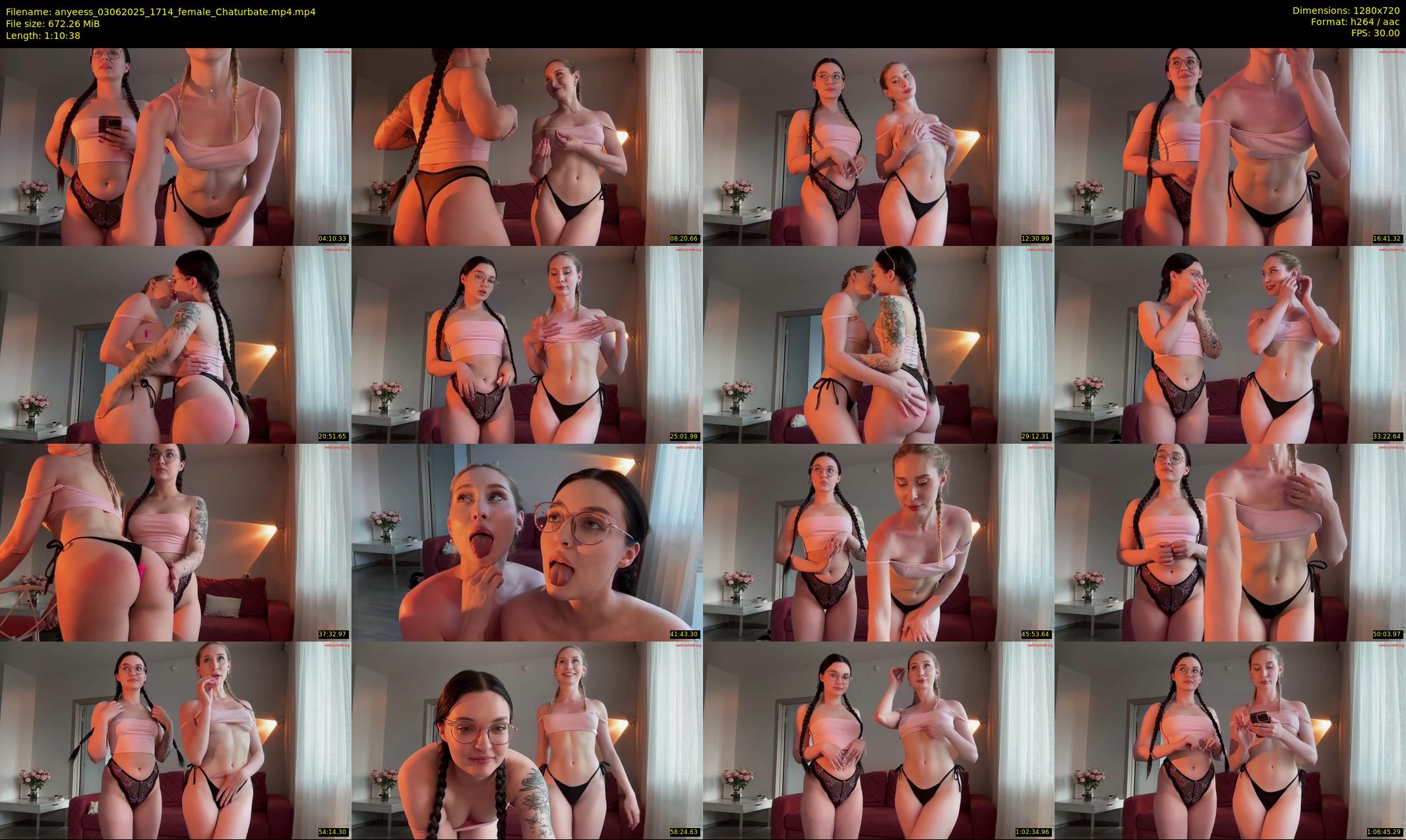 anyeess — 71 minute Chaturbate female cam show recording, 720p, Jun 3, 2025