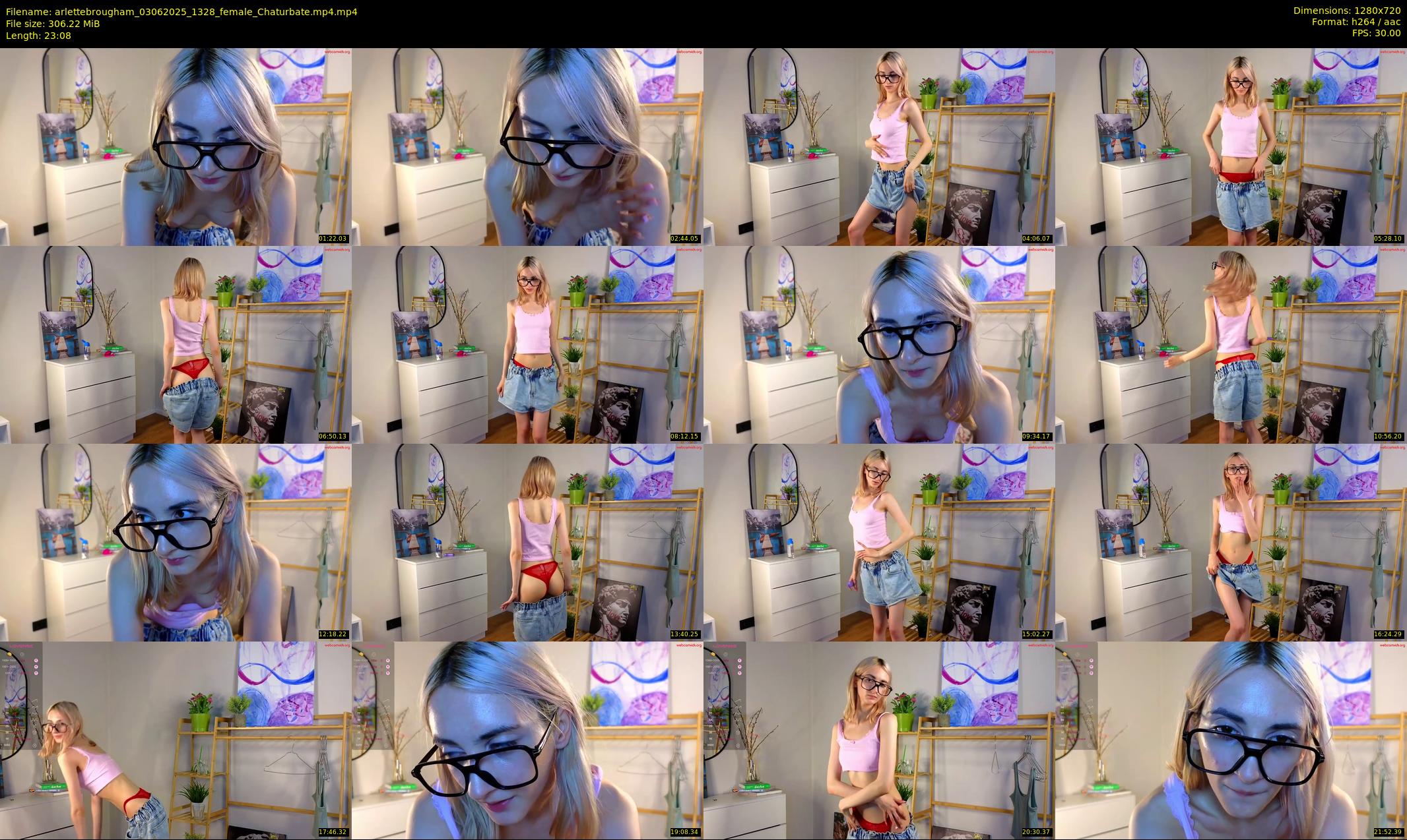 arlettebrougham — 24 minute Chaturbate female cam show recording, 720p, Jun 3, 2025