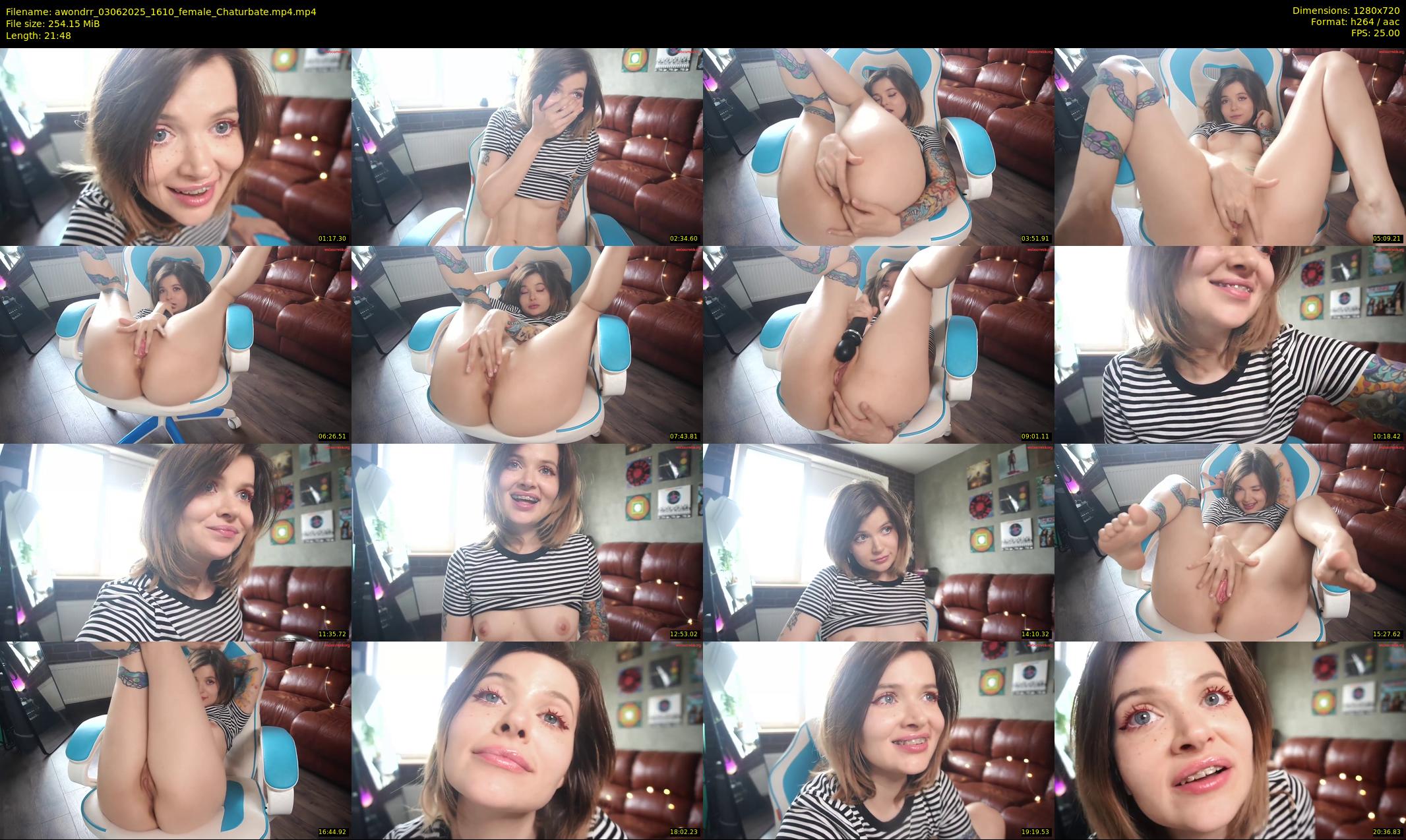 awondrr — 22 minute Chaturbate female cam show recording, 720p, Jun 3, 2025