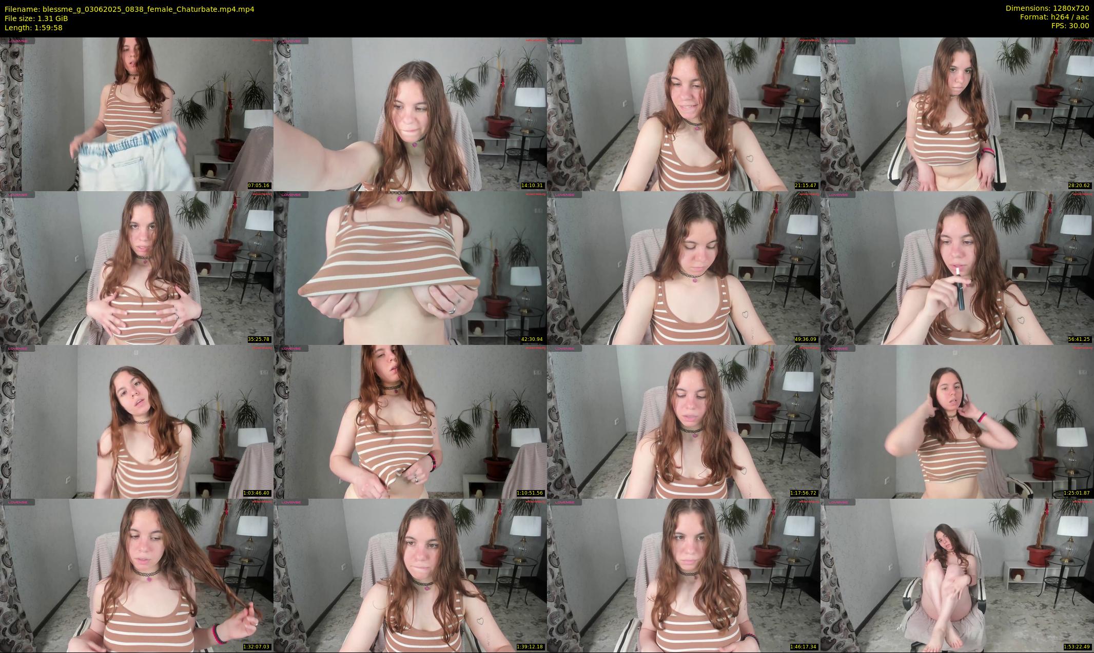 blessme_g — 120 minute Chaturbate female cam show recording, 720p, Jun 3, 2025