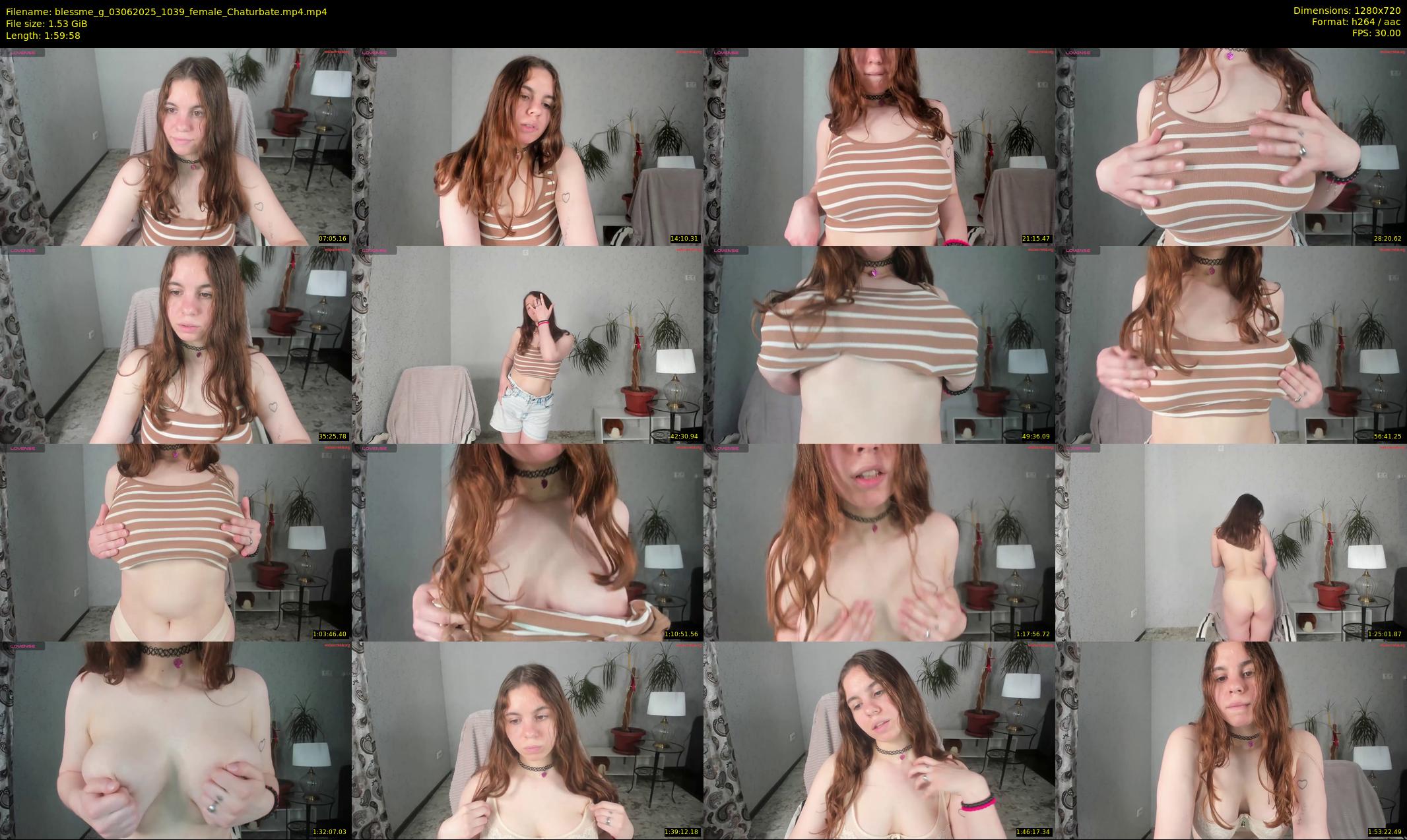 blessme_g — 120 minute Chaturbate female cam show recording, 720p, Jun 3, 2025