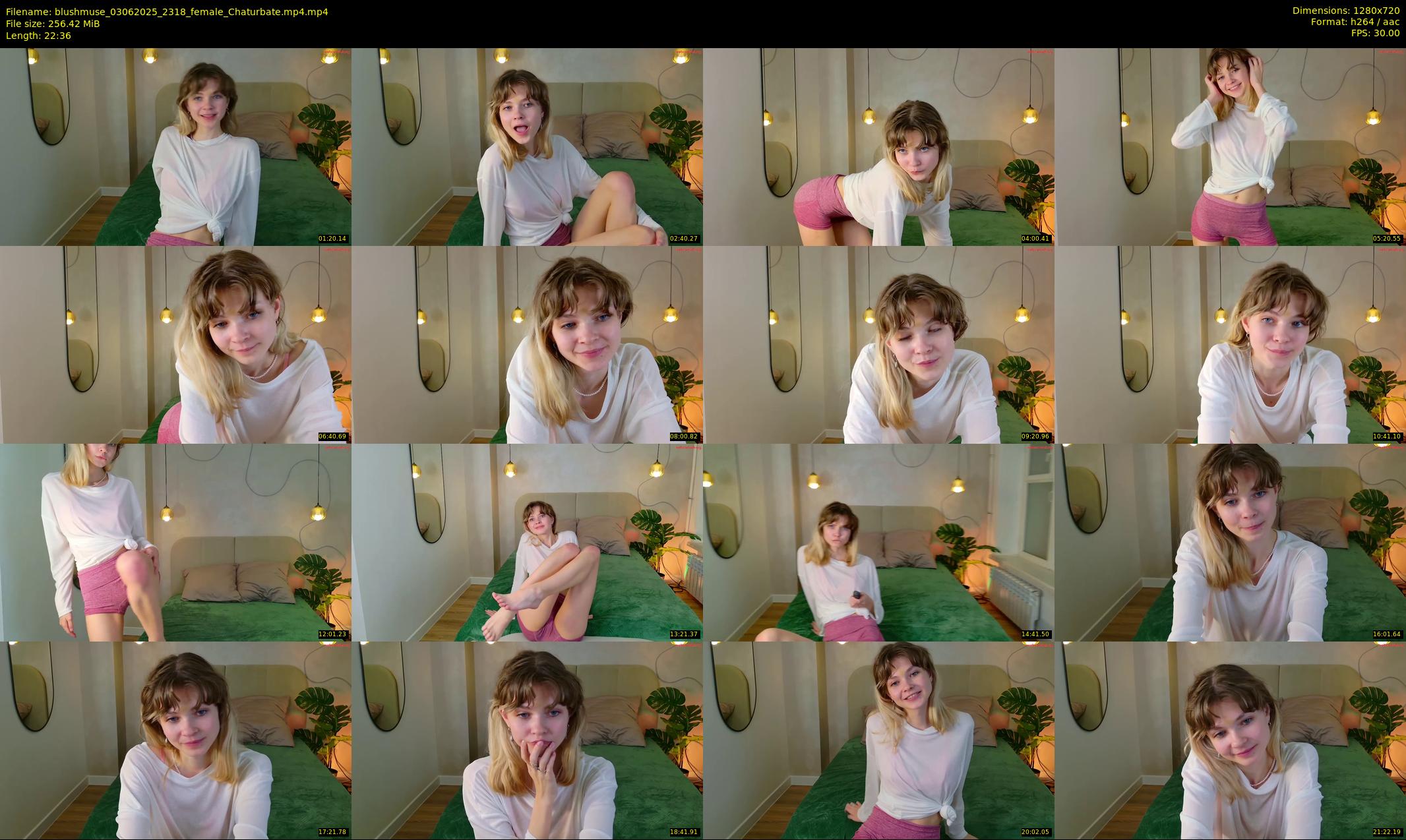 blushmuse — 23 minute Chaturbate female cam show recording, 720p, Jun 3, 2025