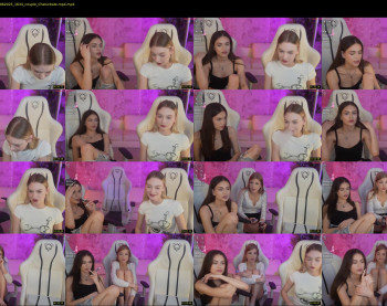 bright_diamonds_054 — 9 minute Chaturbate couple cam show recording, 720p, Jun 3, 2025