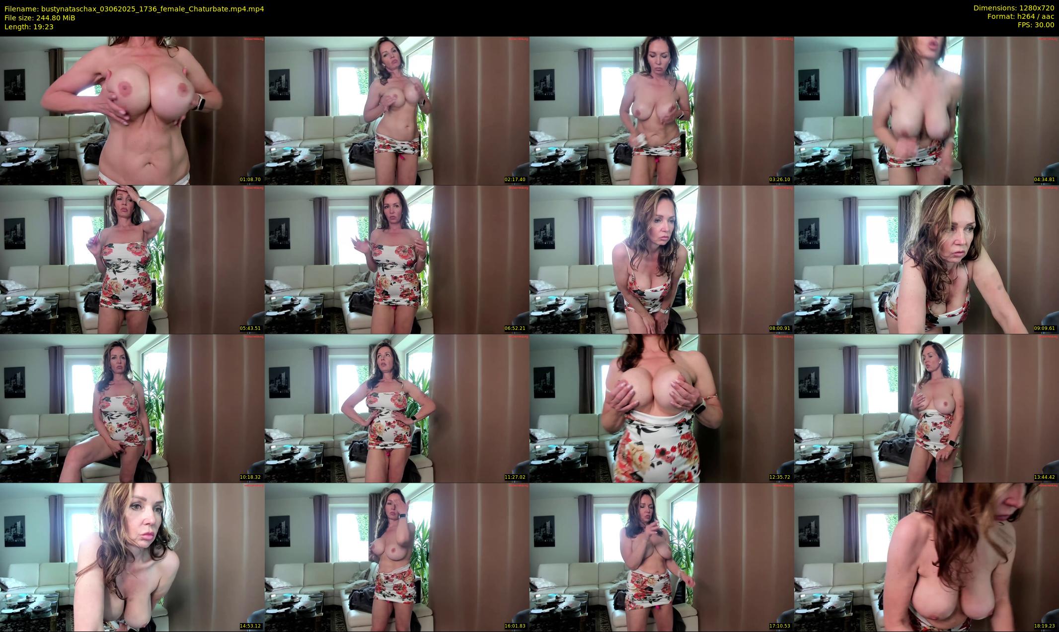 bustynataschax — 20 minute Chaturbate female cam show recording, 720p, Jun 3, 2025