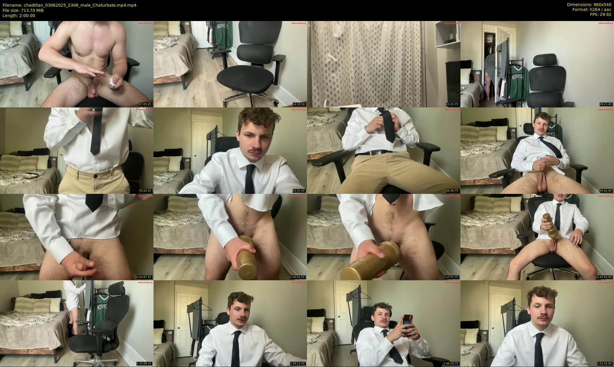chadtitan — 120 minute Chaturbate male cam show recording, 480p, Jun 3, 2025