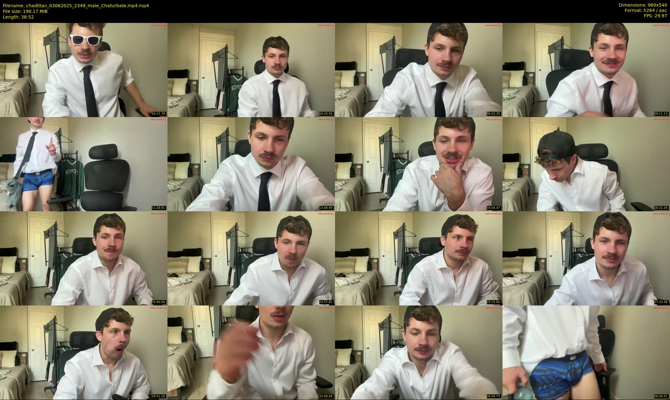 chadtitan — 39 minute Chaturbate male cam show recording, 480p, Jun 3, 2025