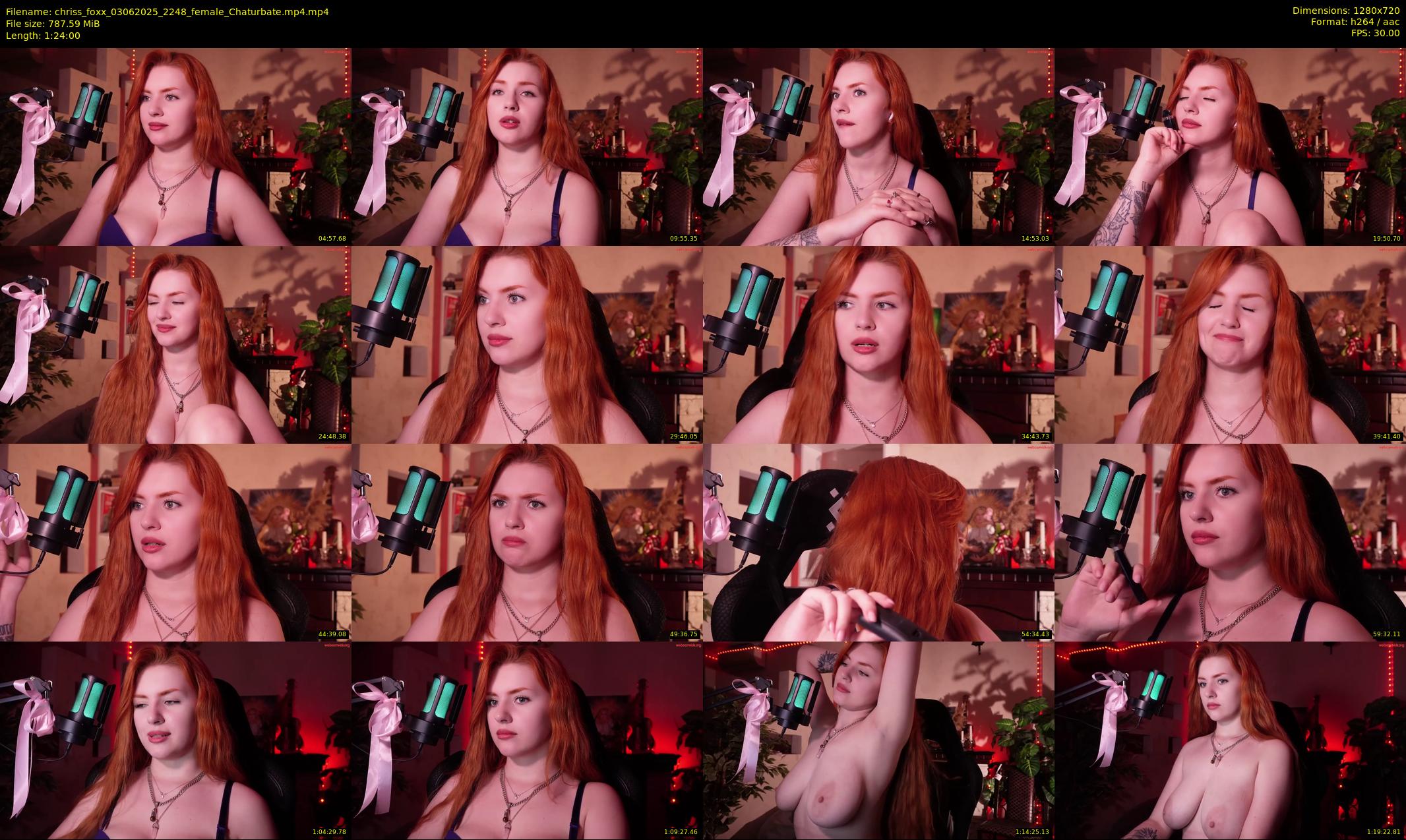 chriss_foxx — 84 minute Chaturbate female cam show recording, 720p, Jun 3, 2025