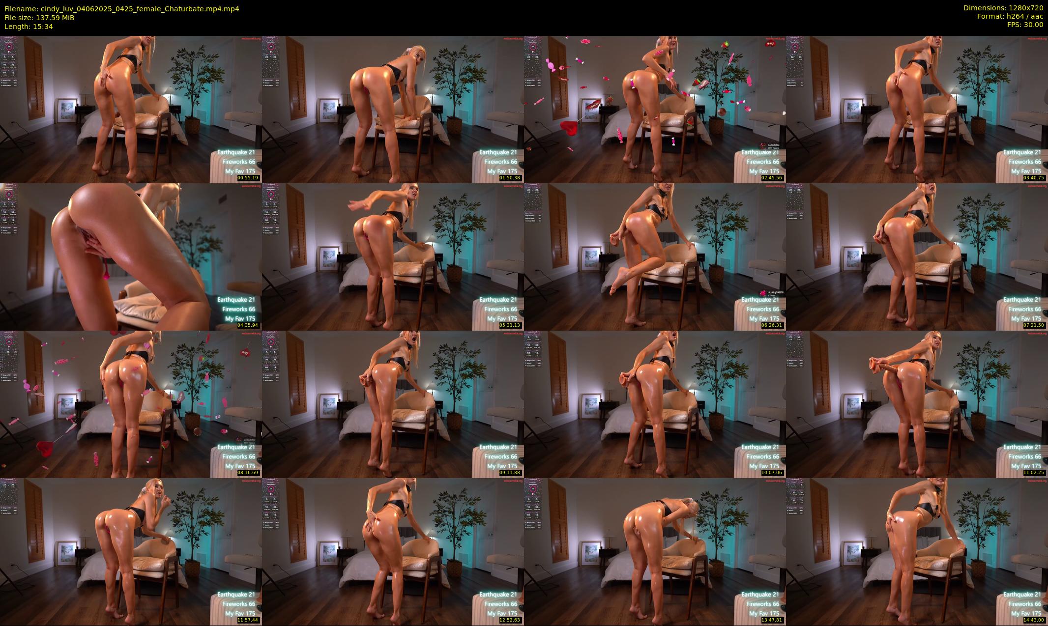 cindy_luv — 16 minute Chaturbate couple cam show recording, 720p, Jun 4, 2025