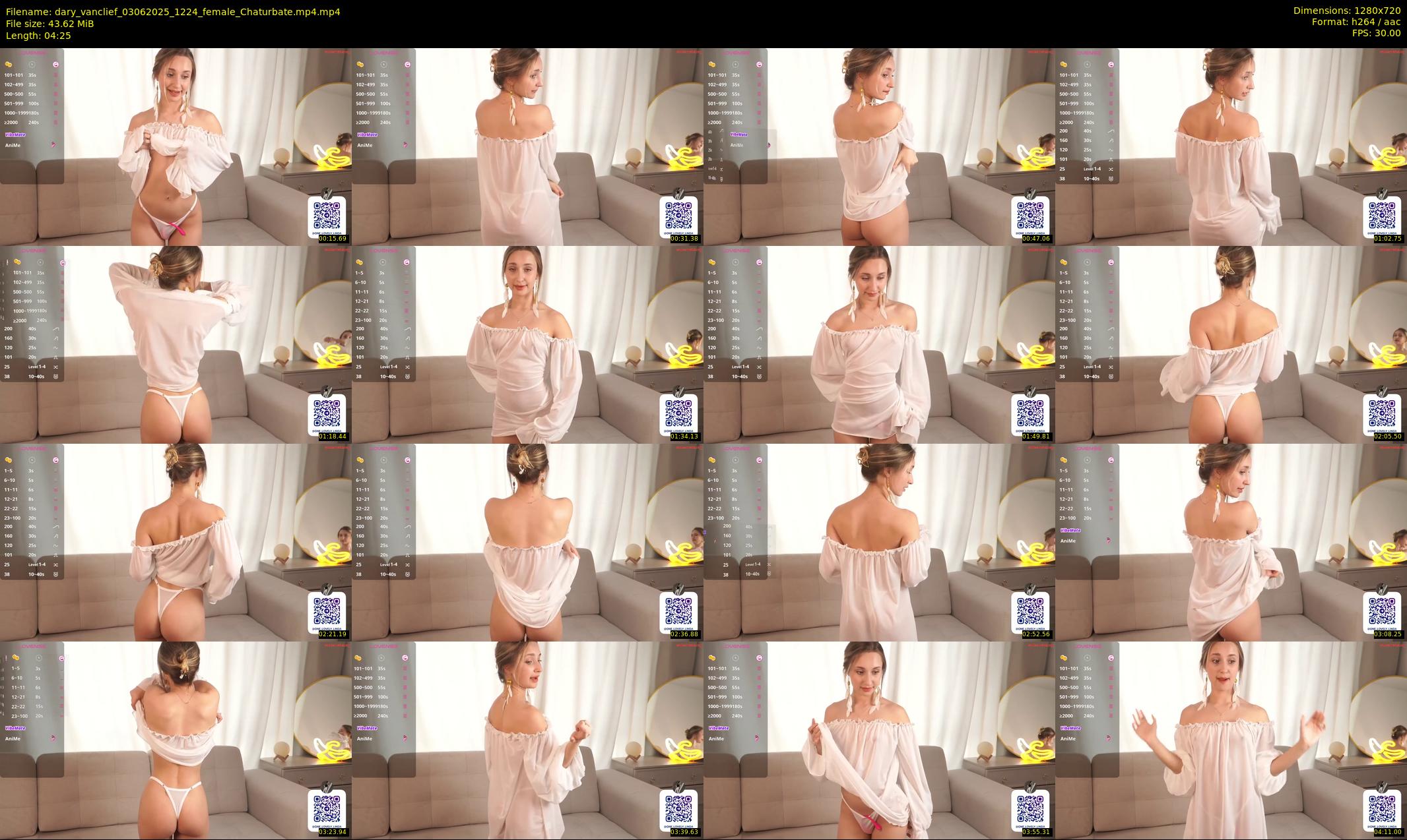 dary_vanclief — 5 minute Chaturbate female cam show recording, 720p, Jun 3, 2025