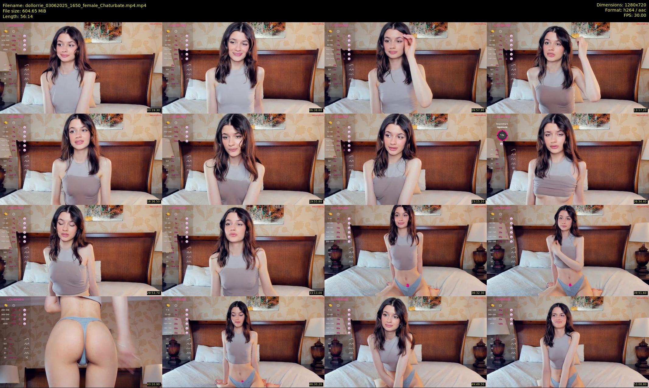 dollorrie — 57 minute Chaturbate couple cam show recording, 720p, Jun 3, 2025